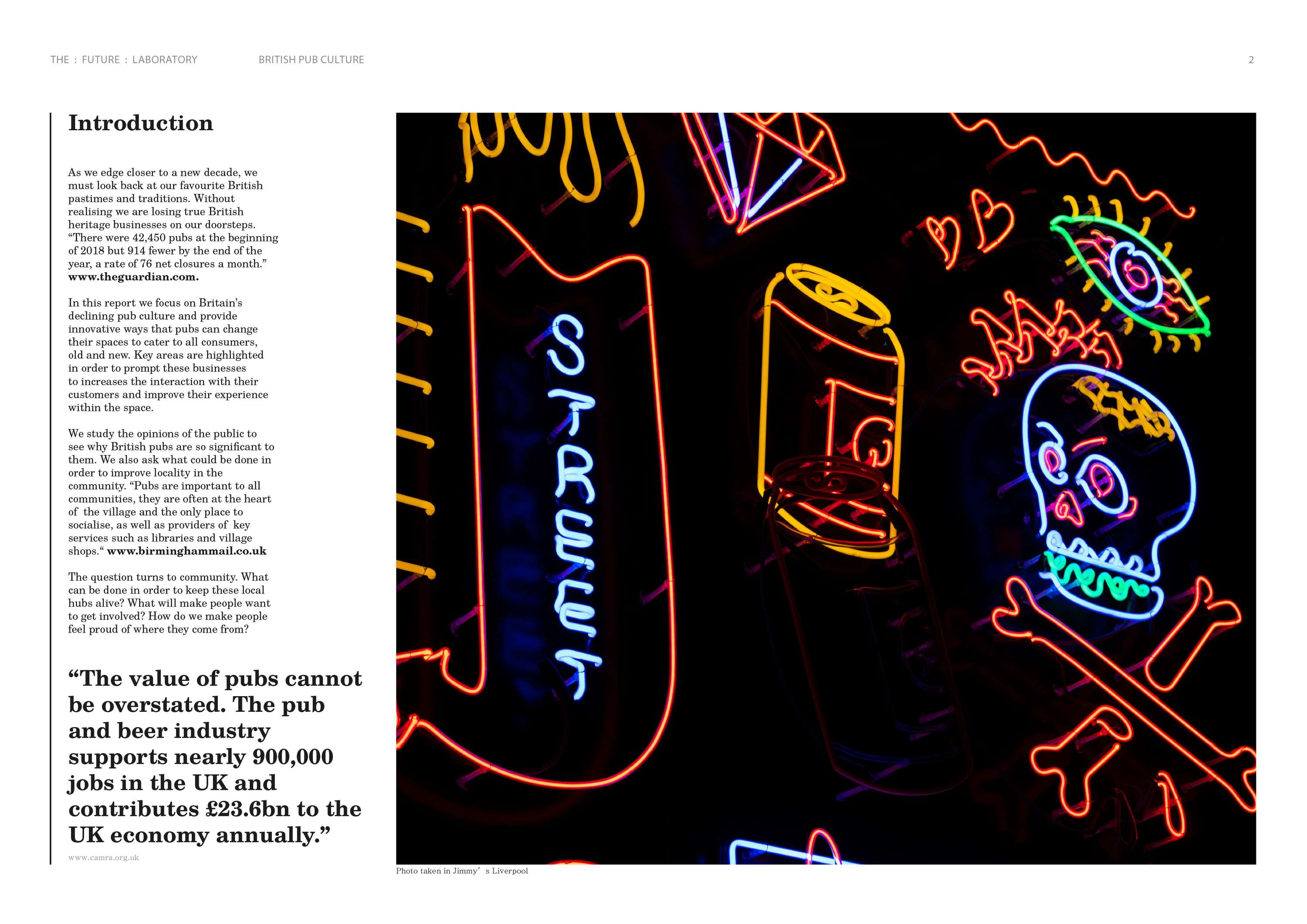 British Pub Report by Megan Carmichael