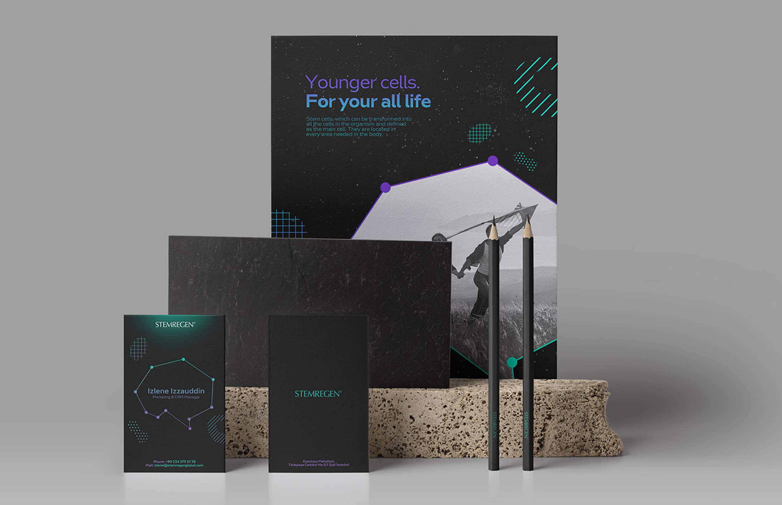 Stemregen - Branding Design by Hakan Ihtiyaroglu