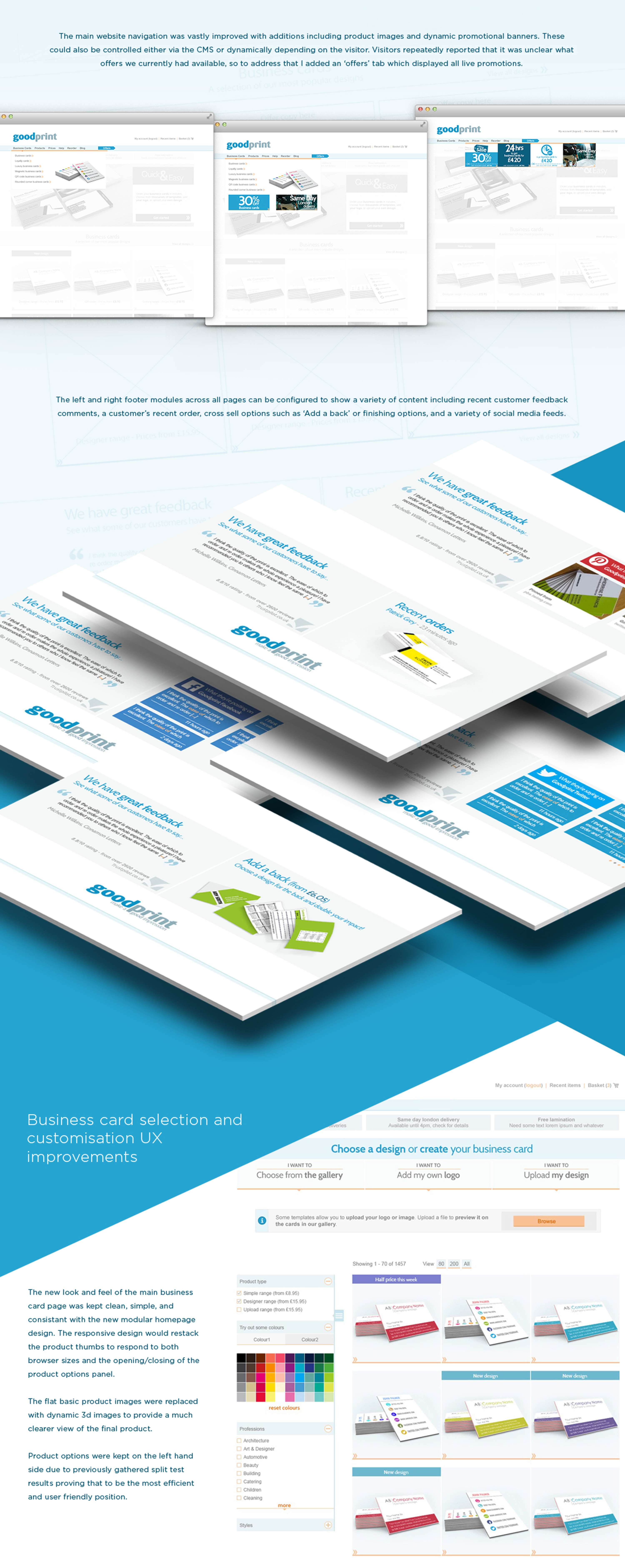 Goodprint - UI/UX Design - 2013 to 2015 by Rob Renton