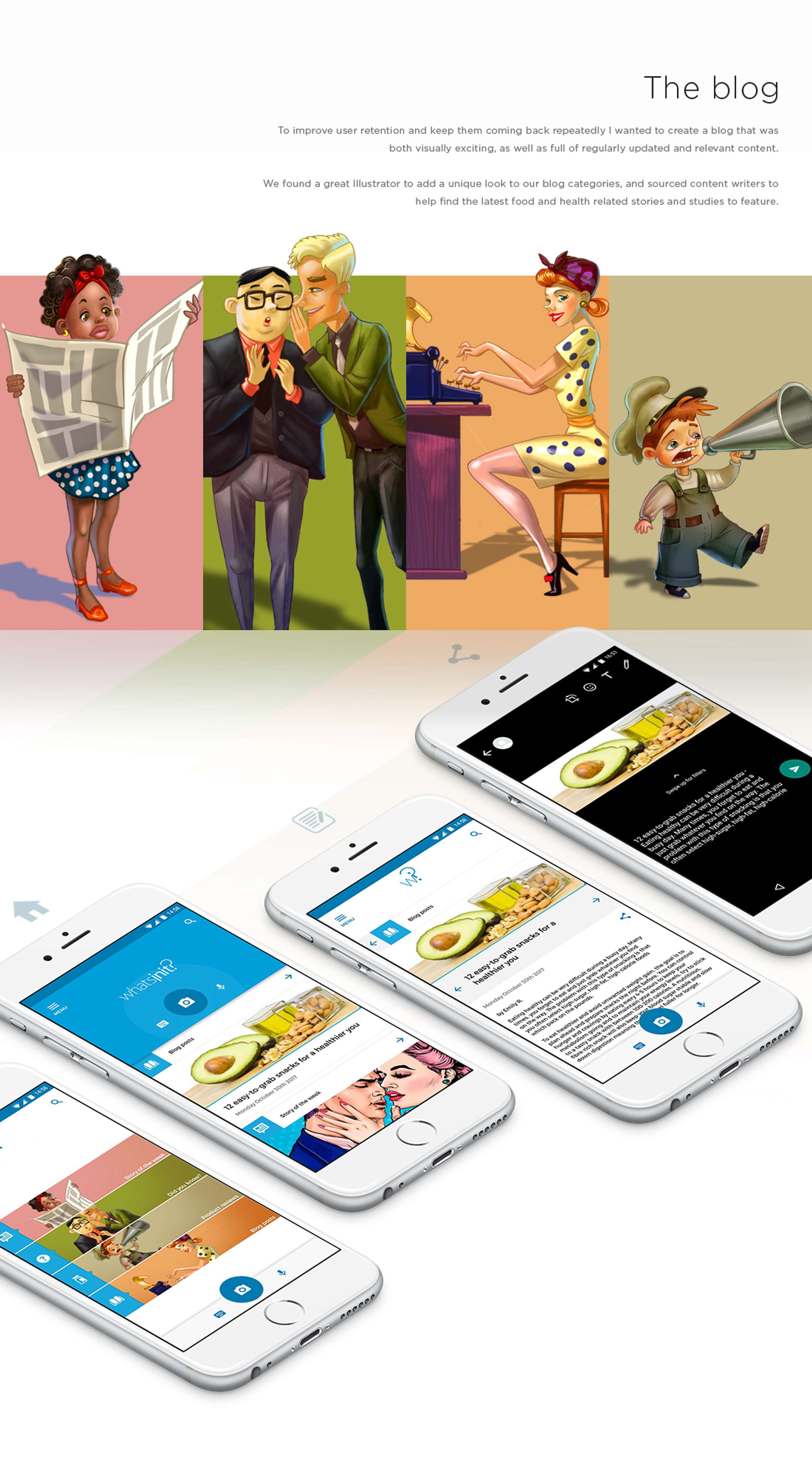 Whatsinit - App Concept and Design 2015 - 2018 by Rob Renton