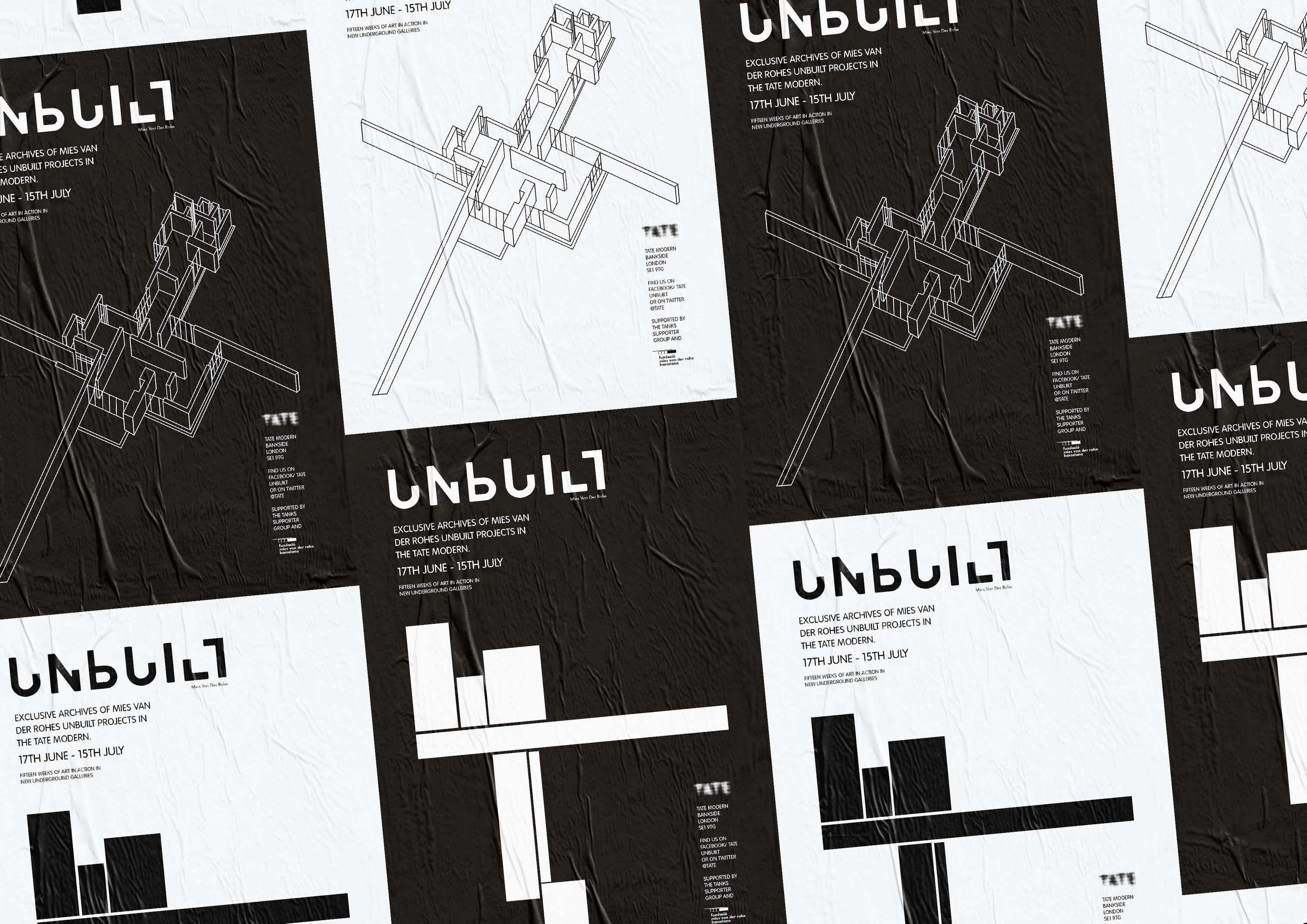 Mies Van Der Rohe Unbuilt Exhibition by Amelia Wise