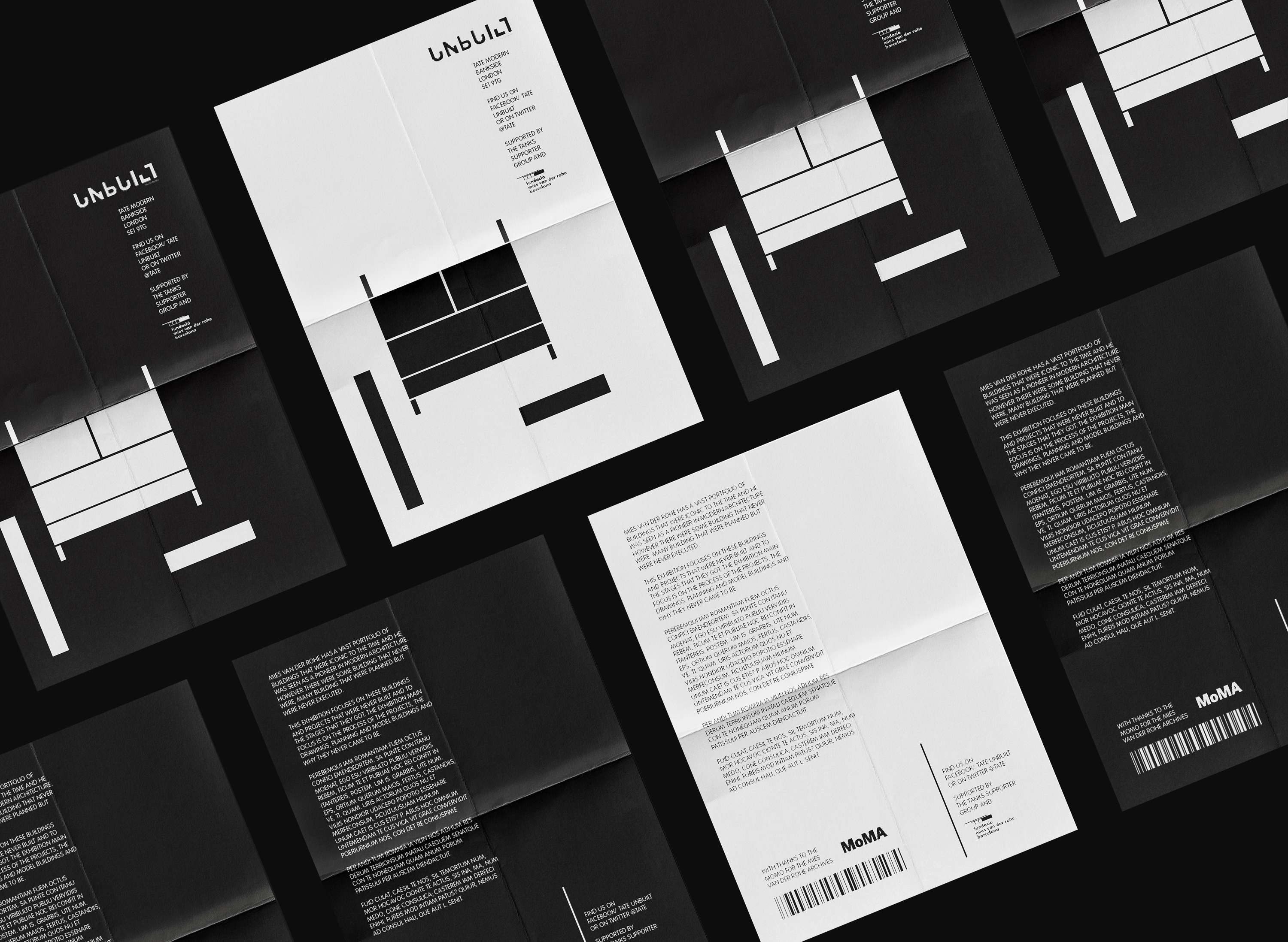 Mies Van Der Rohe Unbuilt Exhibition by Amelia Wise