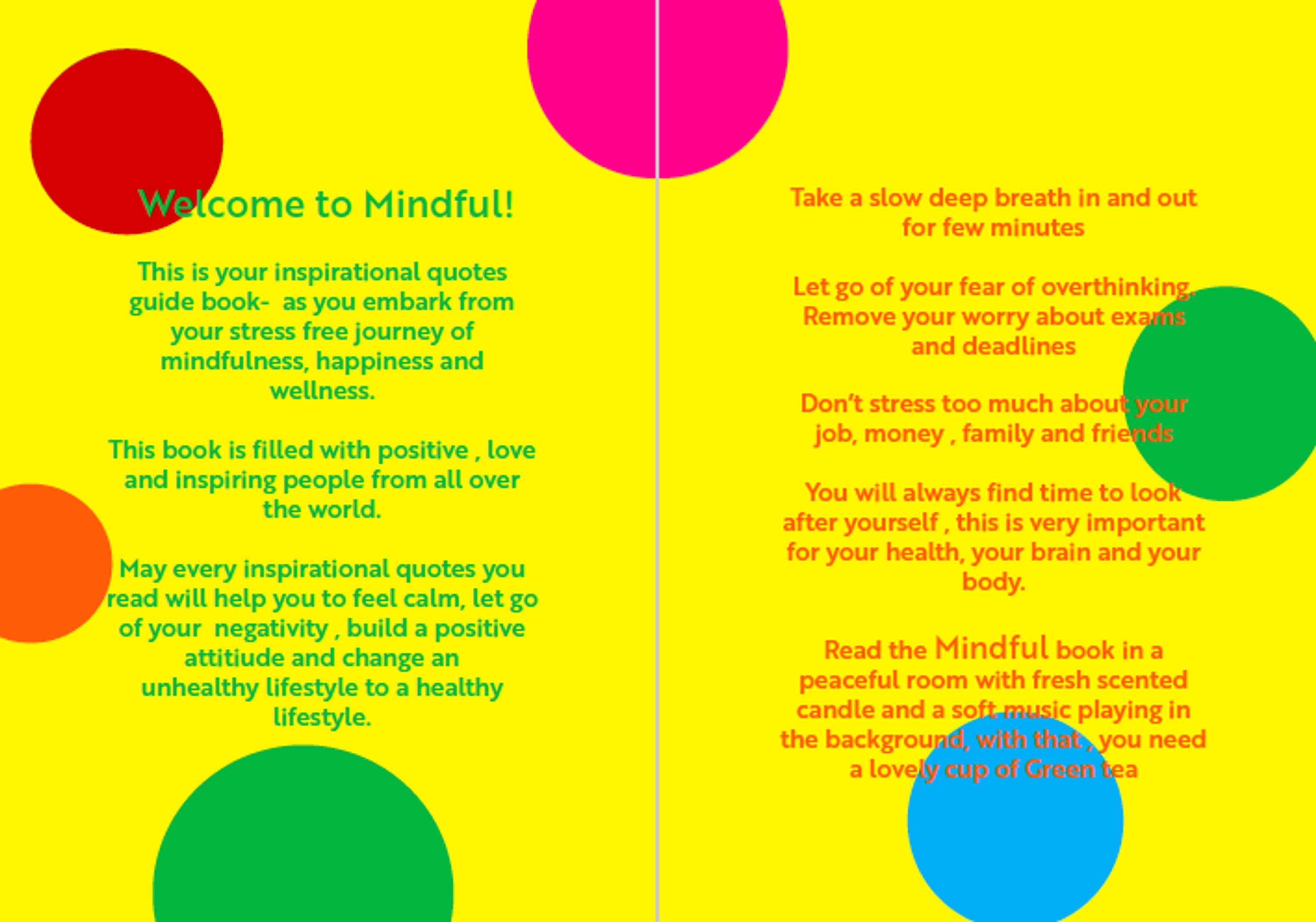 Information Application Mental Health ( Creative Conscience) 2020 by Noor Rizvi