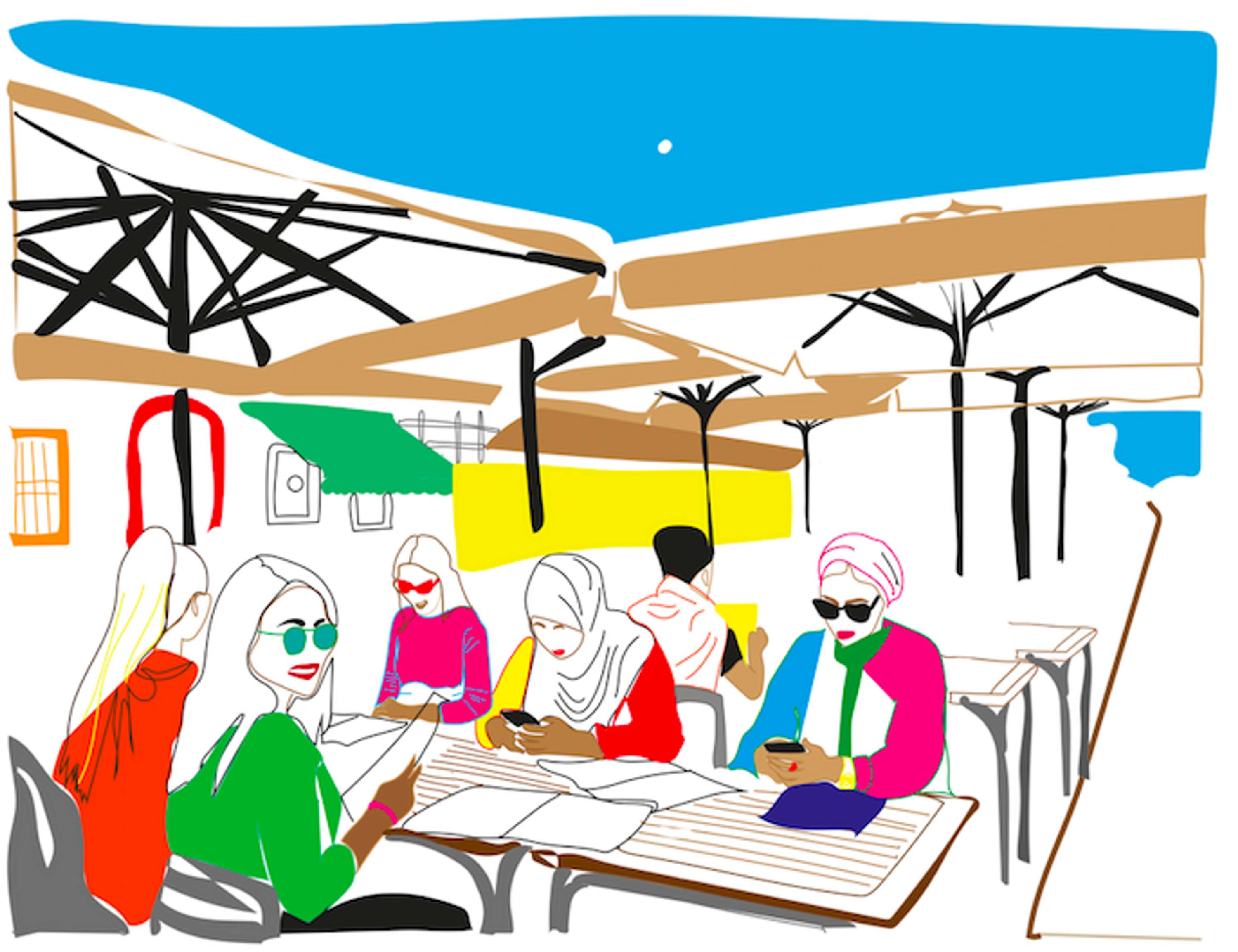 Experimental Illustrator by Noor Rizvi