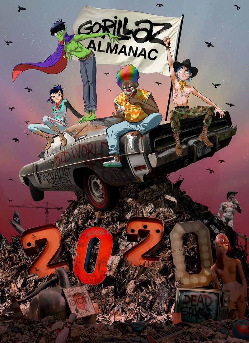 Gorillaz Almanac by Stars Redmond
