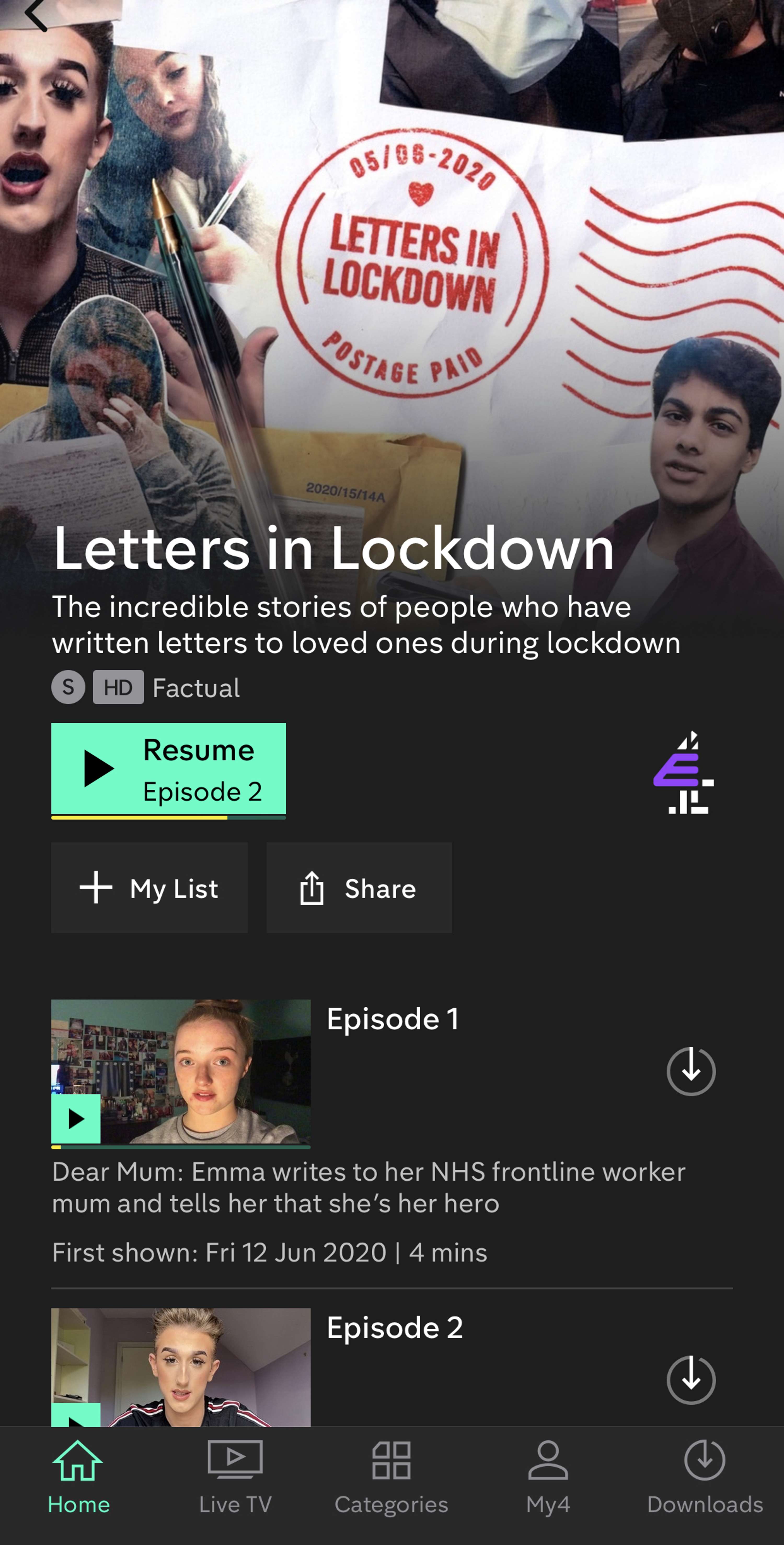 Channel 4 letters in lockdown song feature by Jesse Appiah