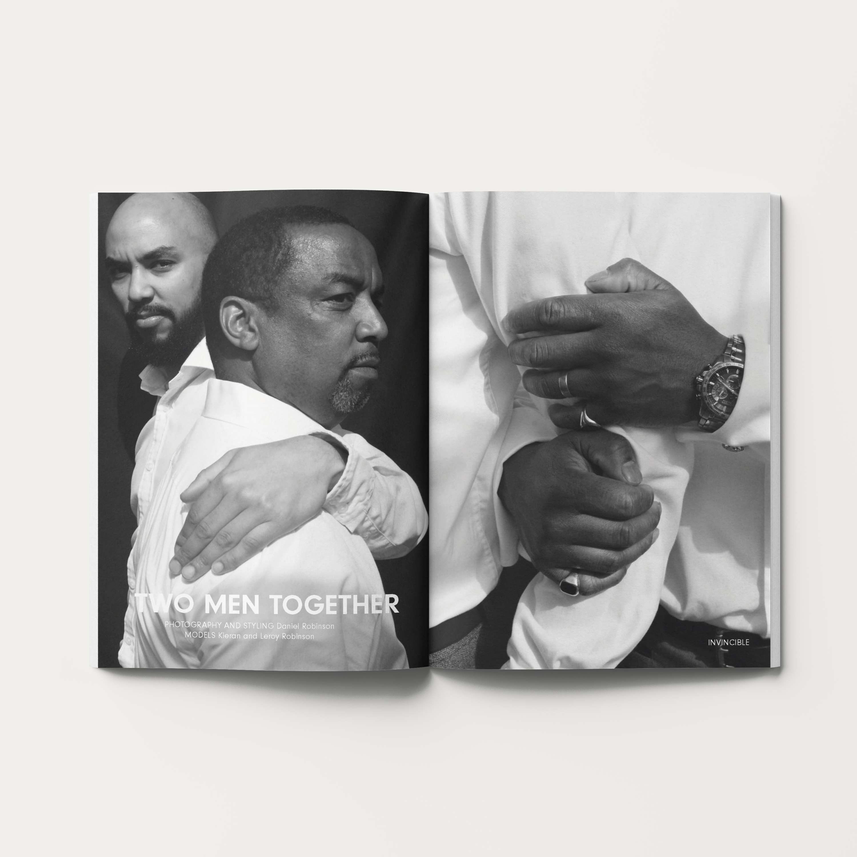 Two Men Together by DJ Robinson