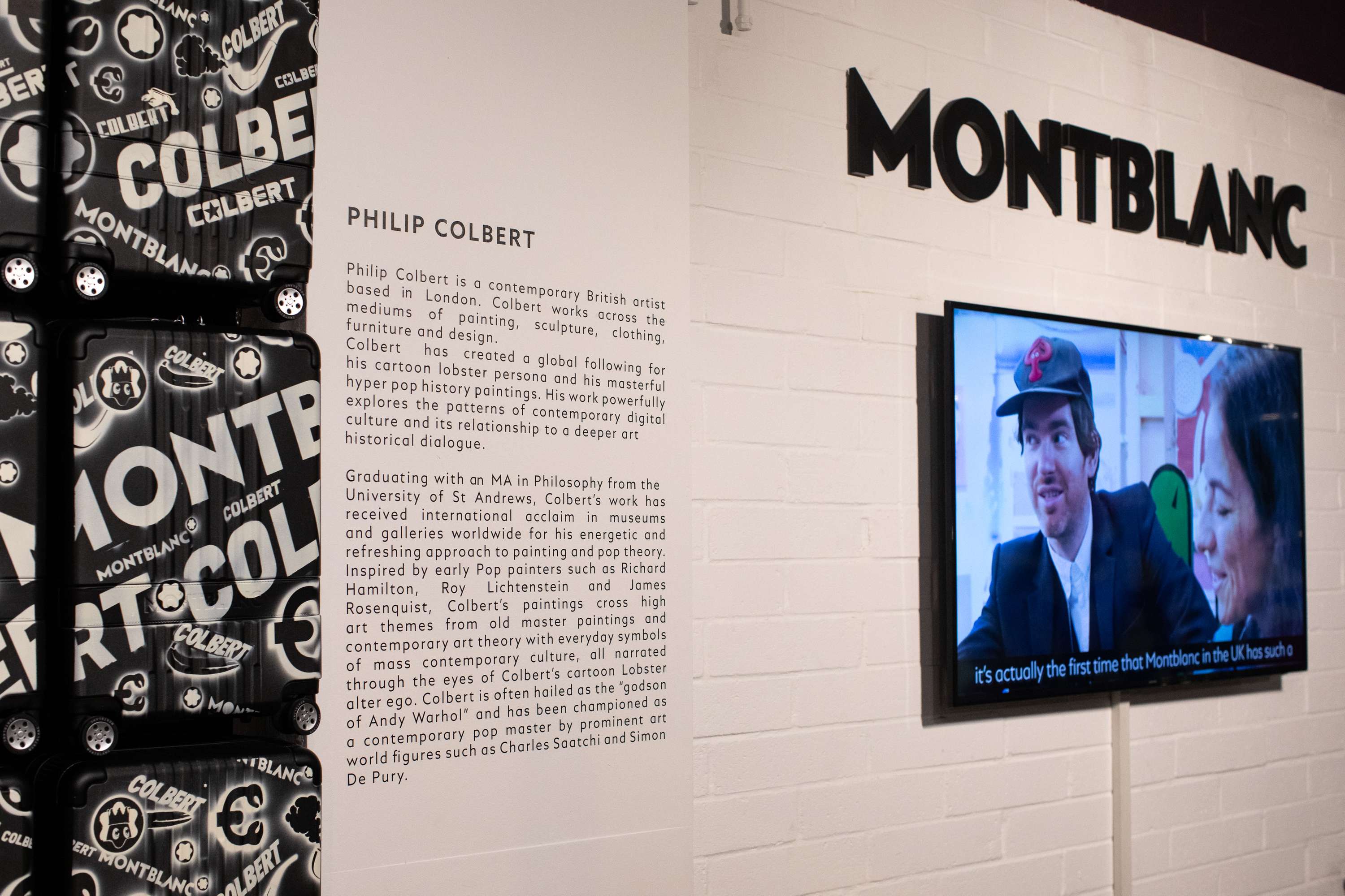 MONTBLANC x PHILIP COLBERT pop up, London by Dasha Zhivaykina