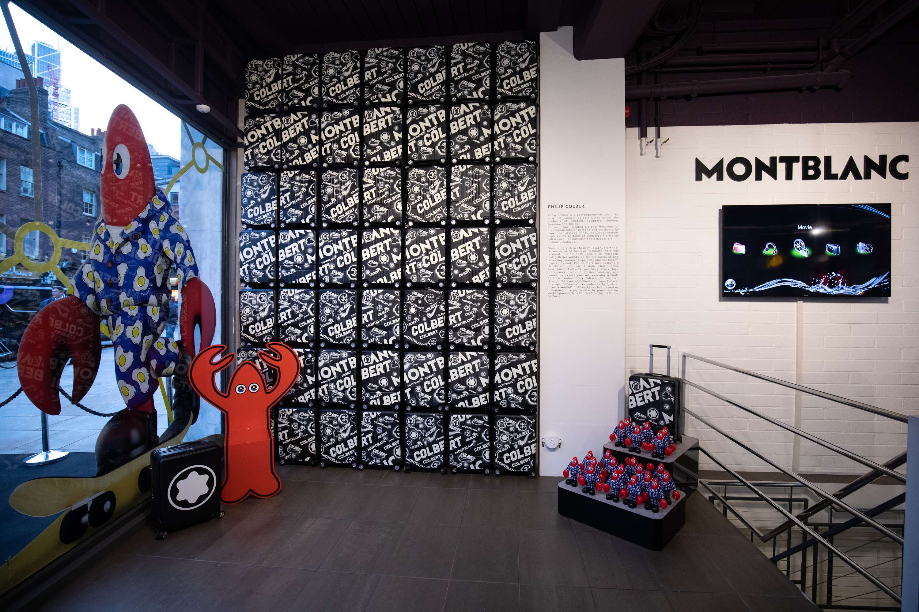 MONTBLANC x PHILIP COLBERT pop up, London by Dasha Zhivaykina