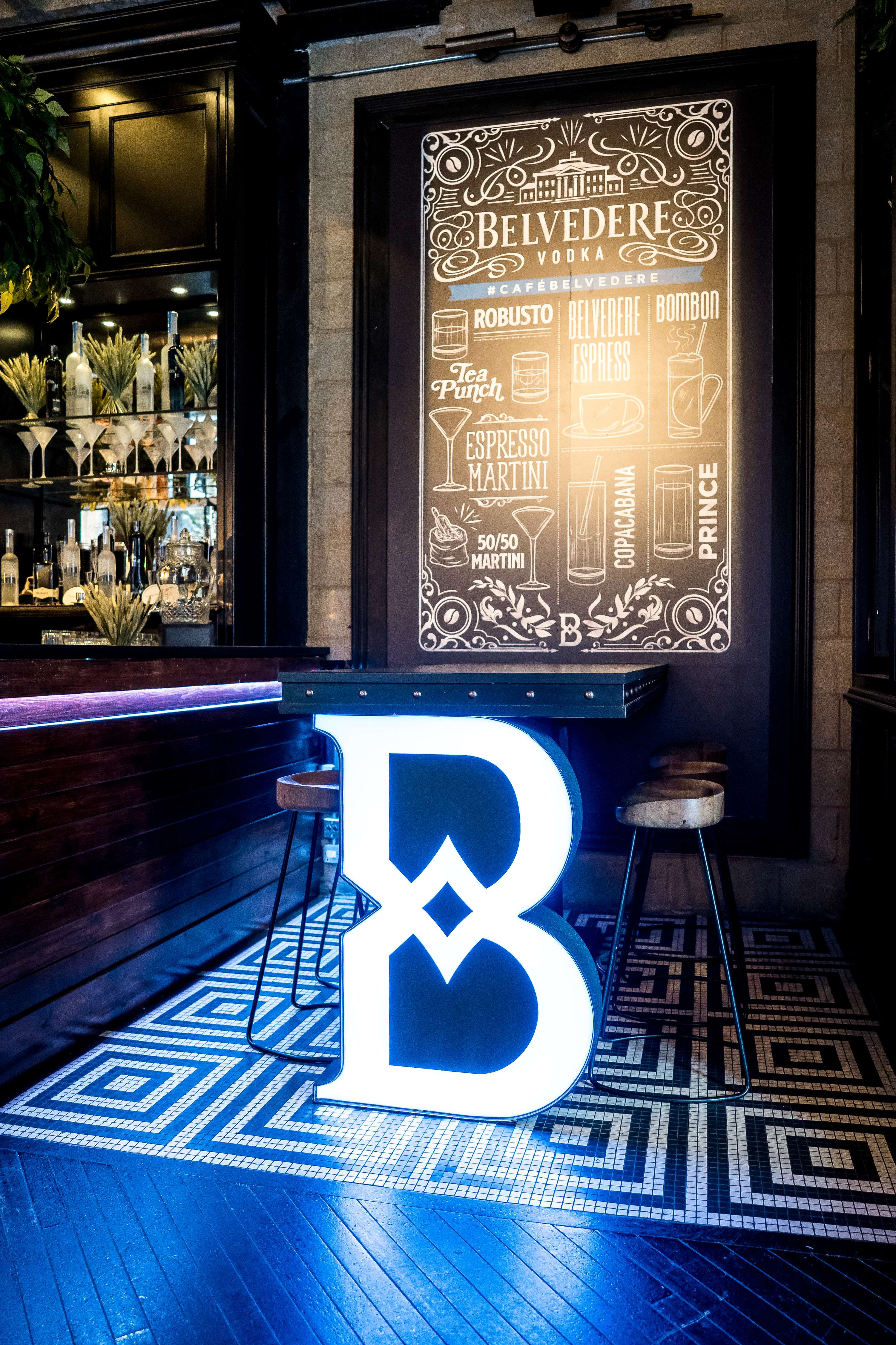Cafe Belvedere Pop Up by Dasha Zhivaykina