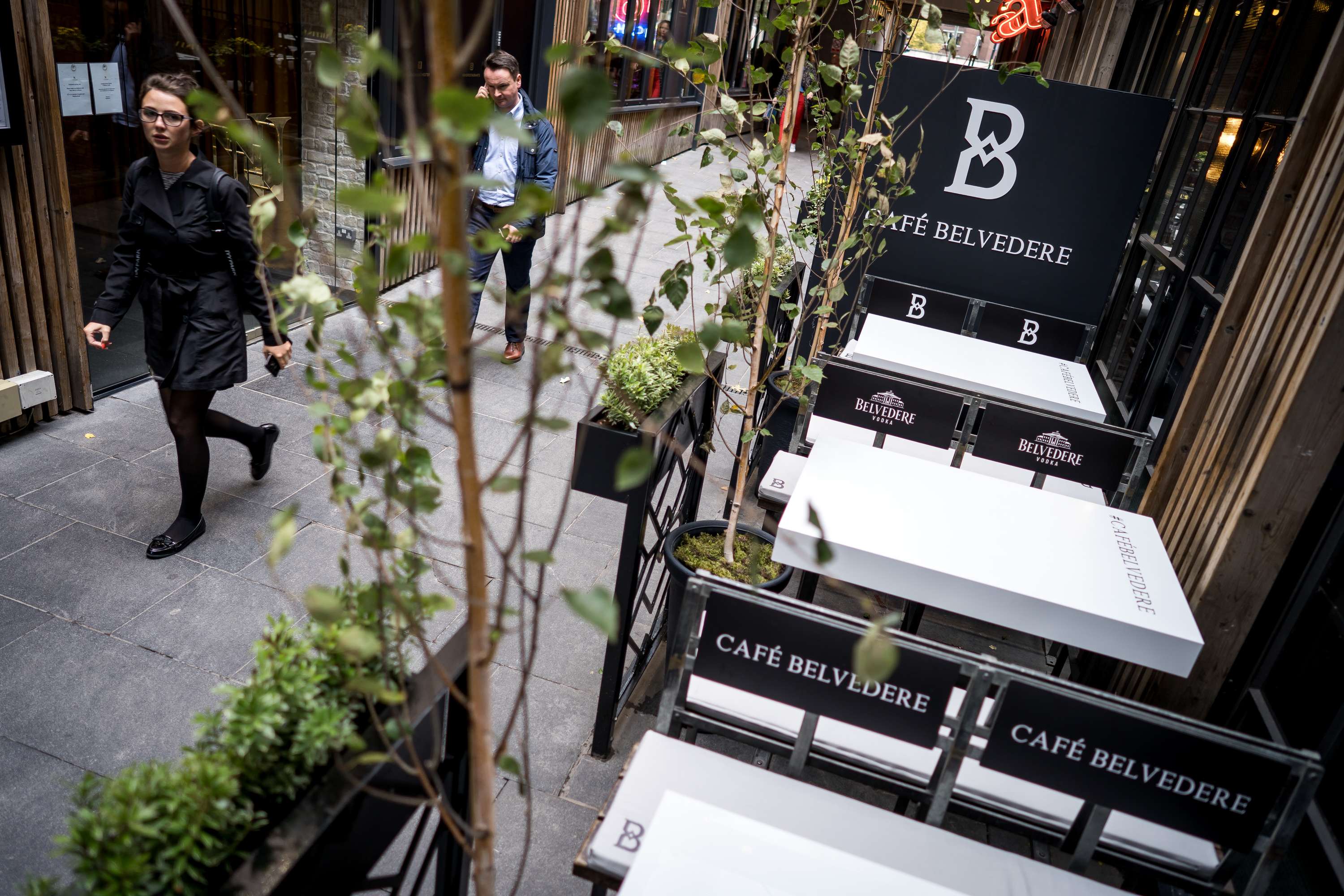Cafe Belvedere Pop Up by Dasha Zhivaykina