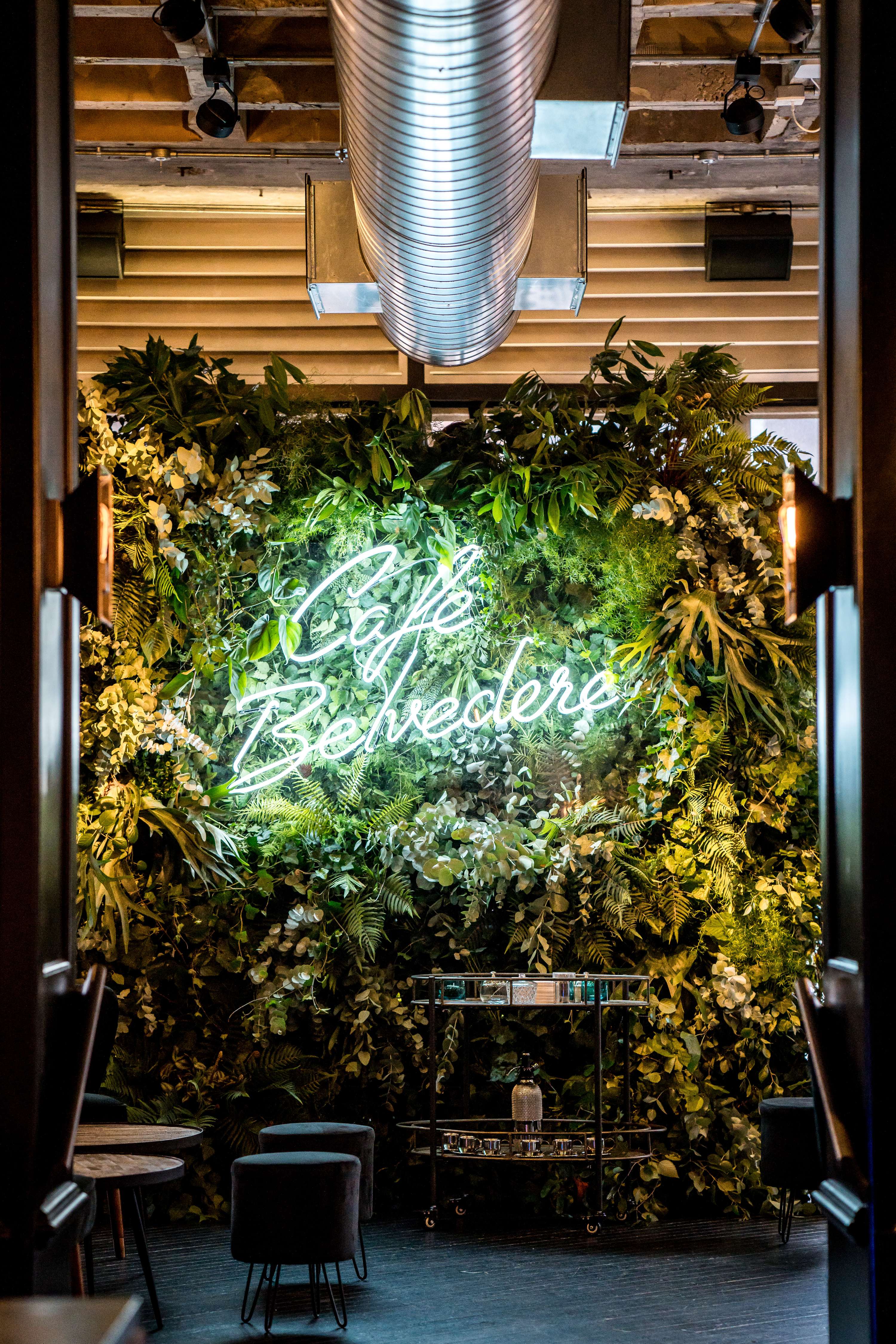 Cafe Belvedere Pop Up by Dasha Zhivaykina