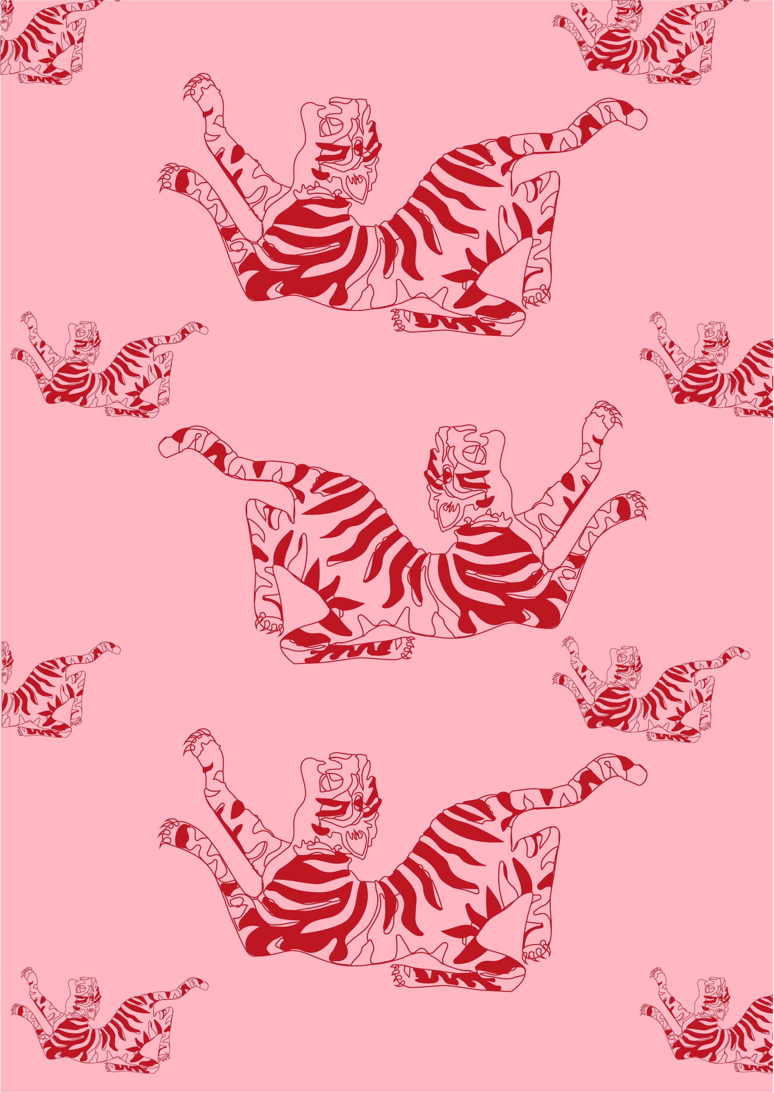 Tiger Print by Katie Swann
