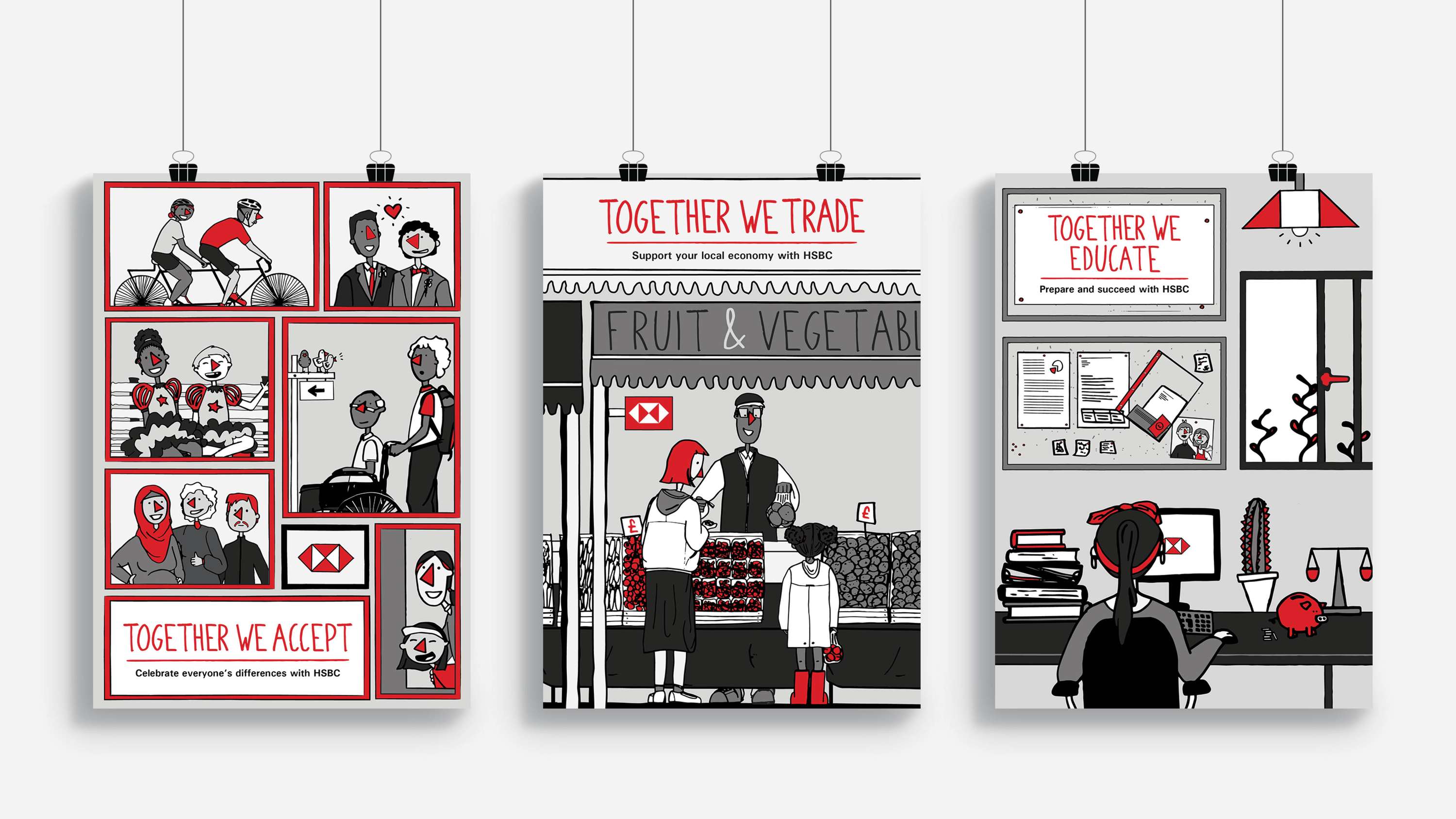 HSBC brief for D&AD by Jessie Delatousche
