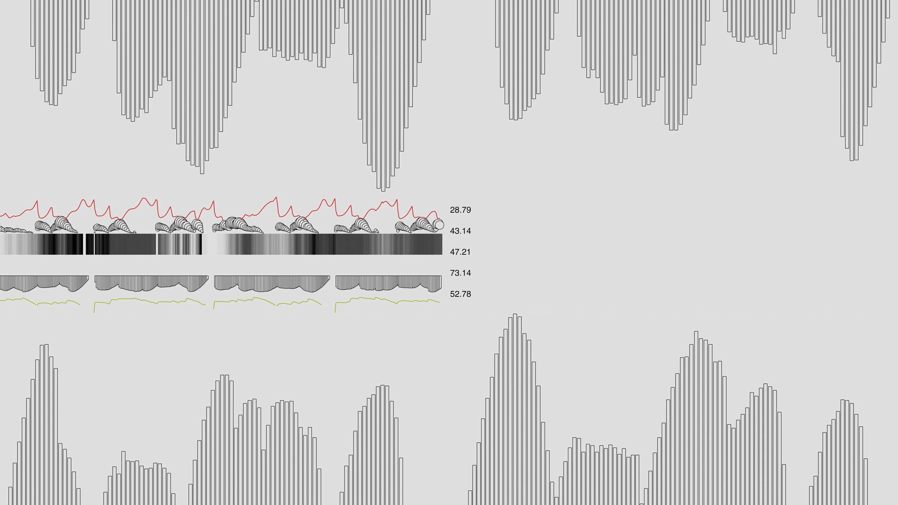 Generative music video for "I Don’t Wanna Go" by Model 86 by Fabio Catapano