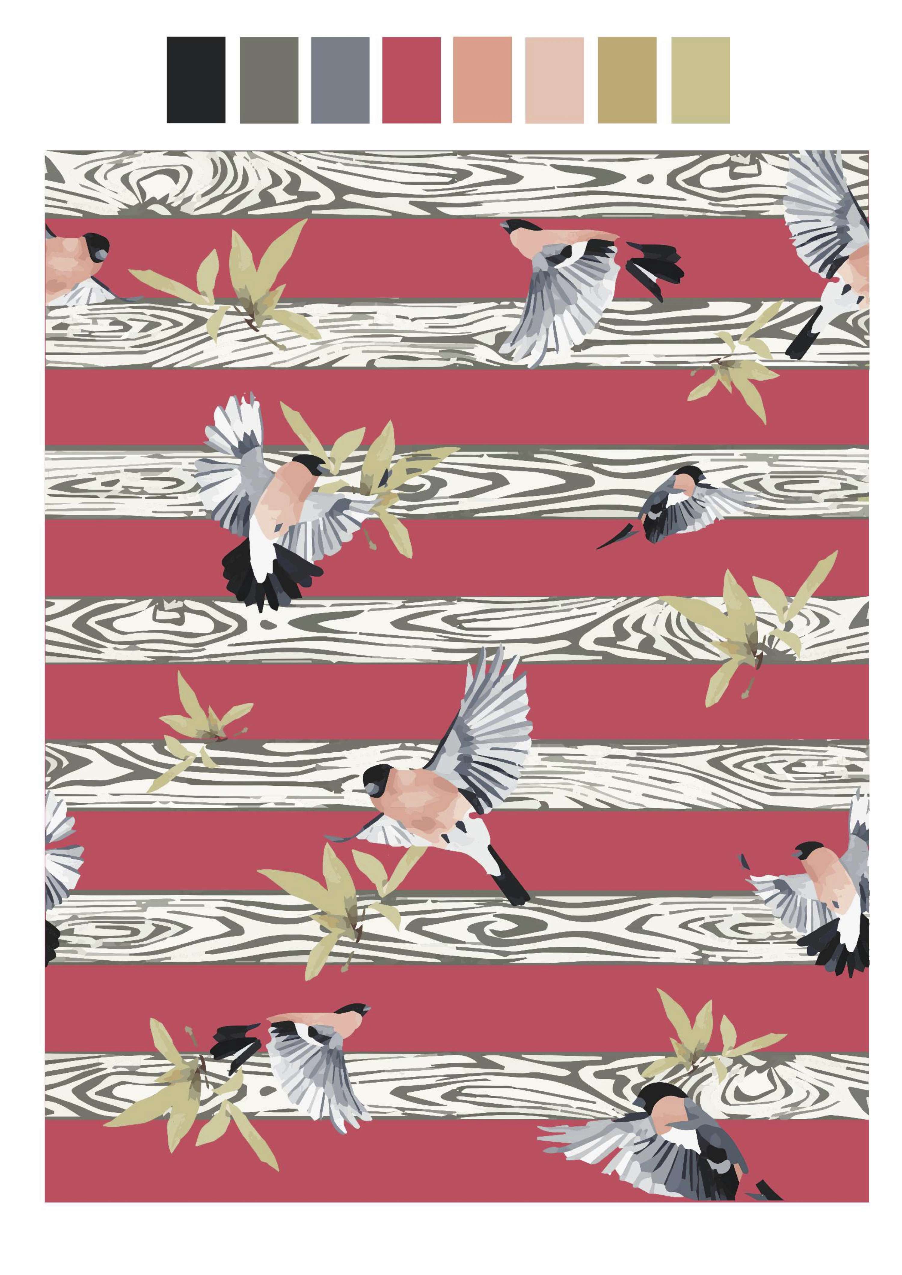 A Weekend at Tahoe - Prints and Pattern Collection for Old Navy by Sophie Parnaby
