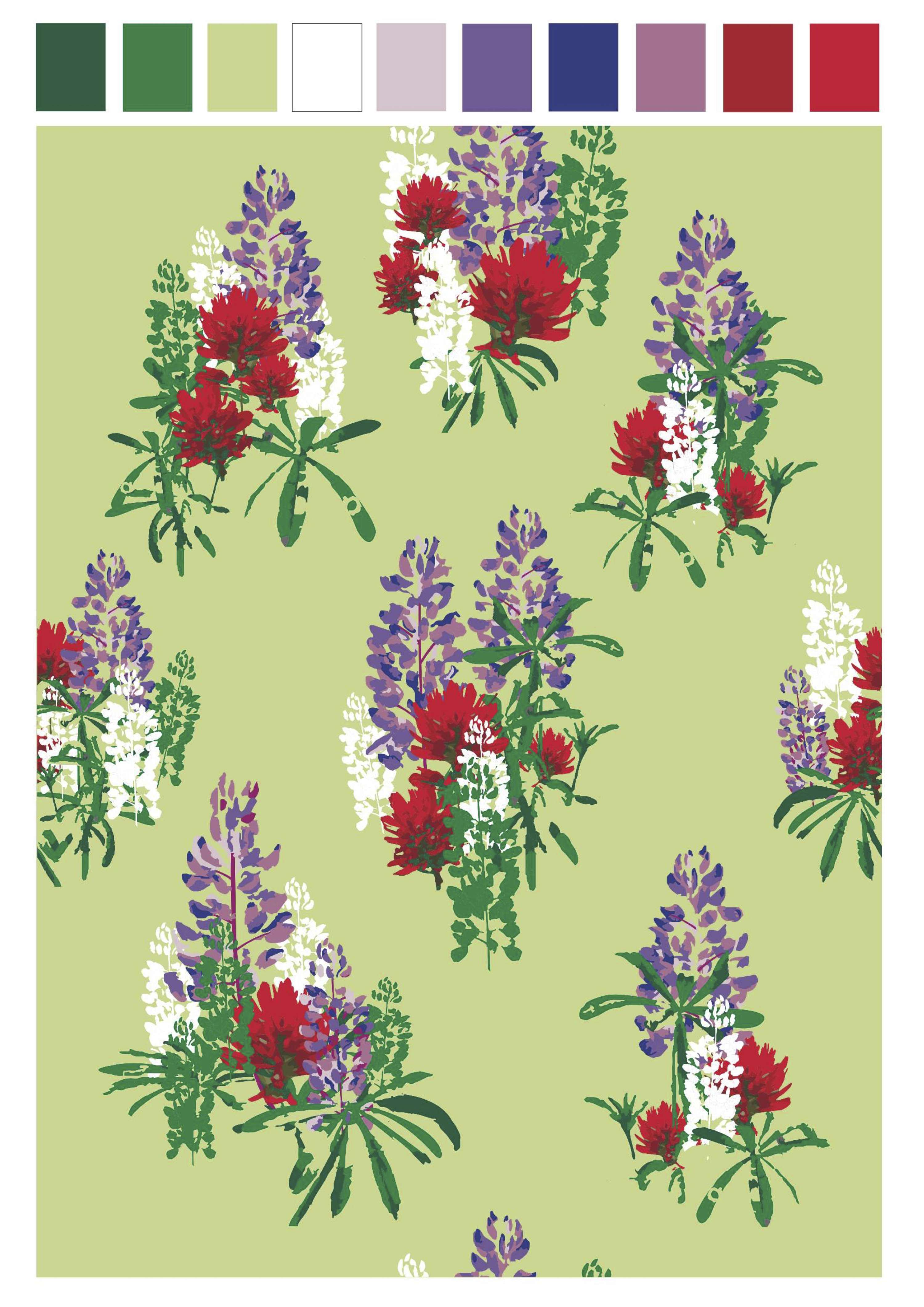 A Weekend at Tahoe - Prints and Pattern Collection for Old Navy by Sophie Parnaby