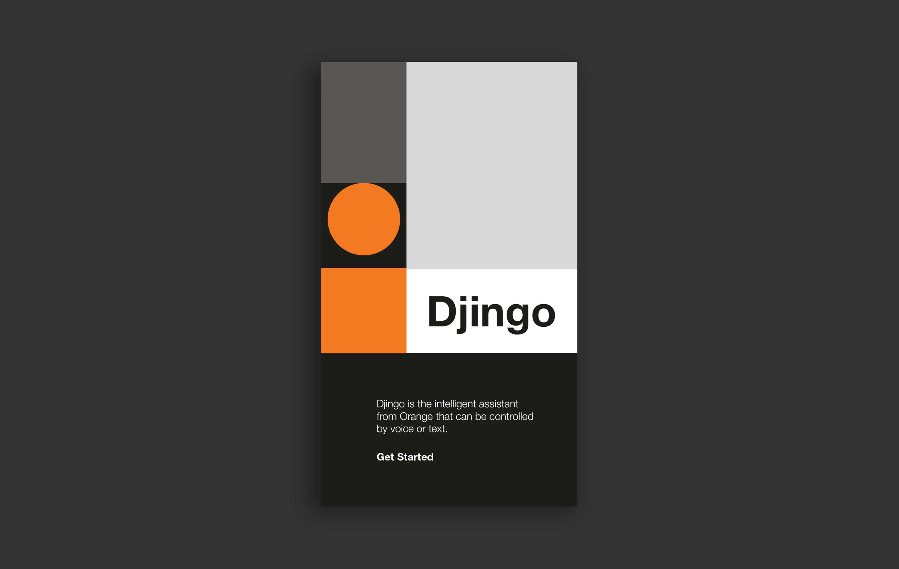 Orange, AI virtual assistant by Alain Delluc
