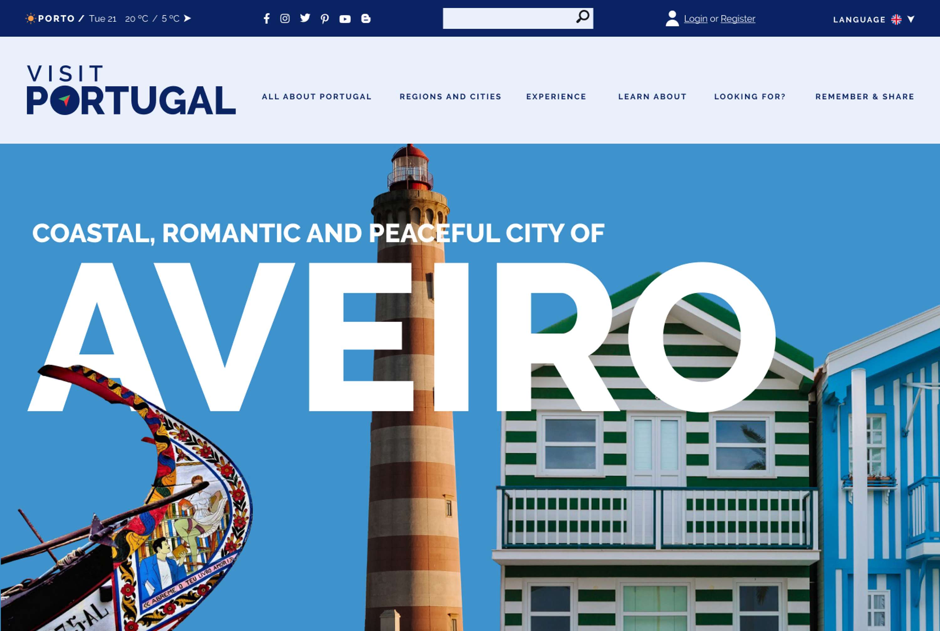 Visit Portugal - (Re) Branding + UX/UI and Visual Design by João Barbosa