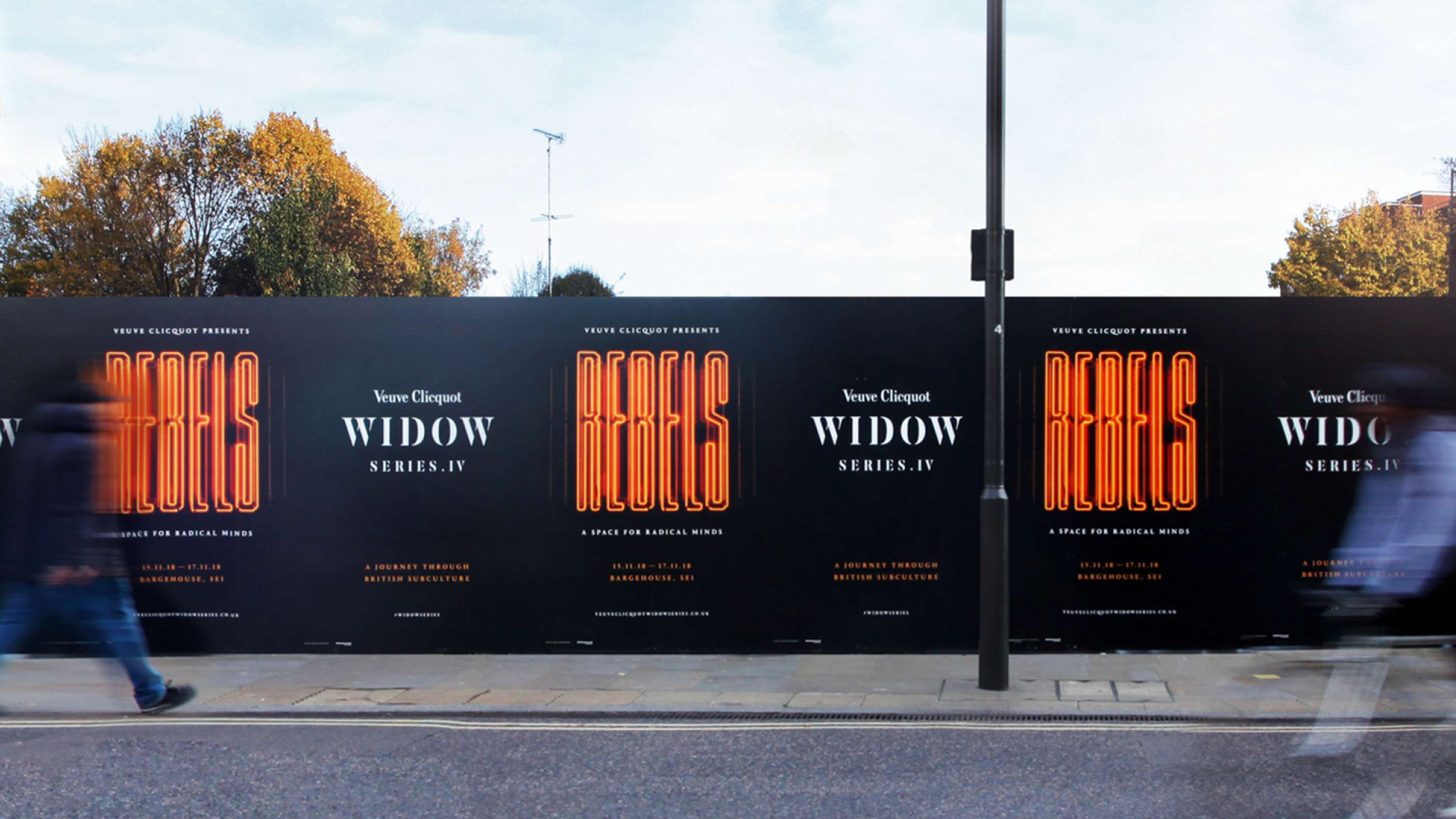 Veuve Clicquot: The Widow Series by Hingston Studio