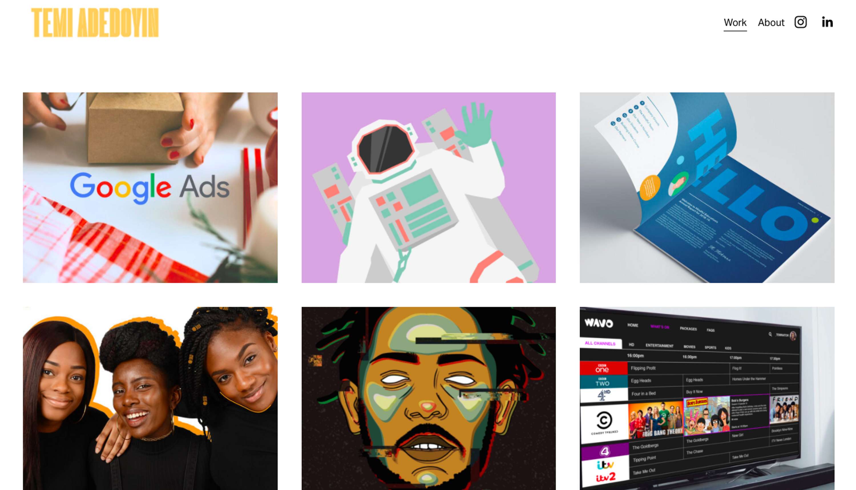 TemiAdedoyin.com Website Copy by Ife Adedoyin