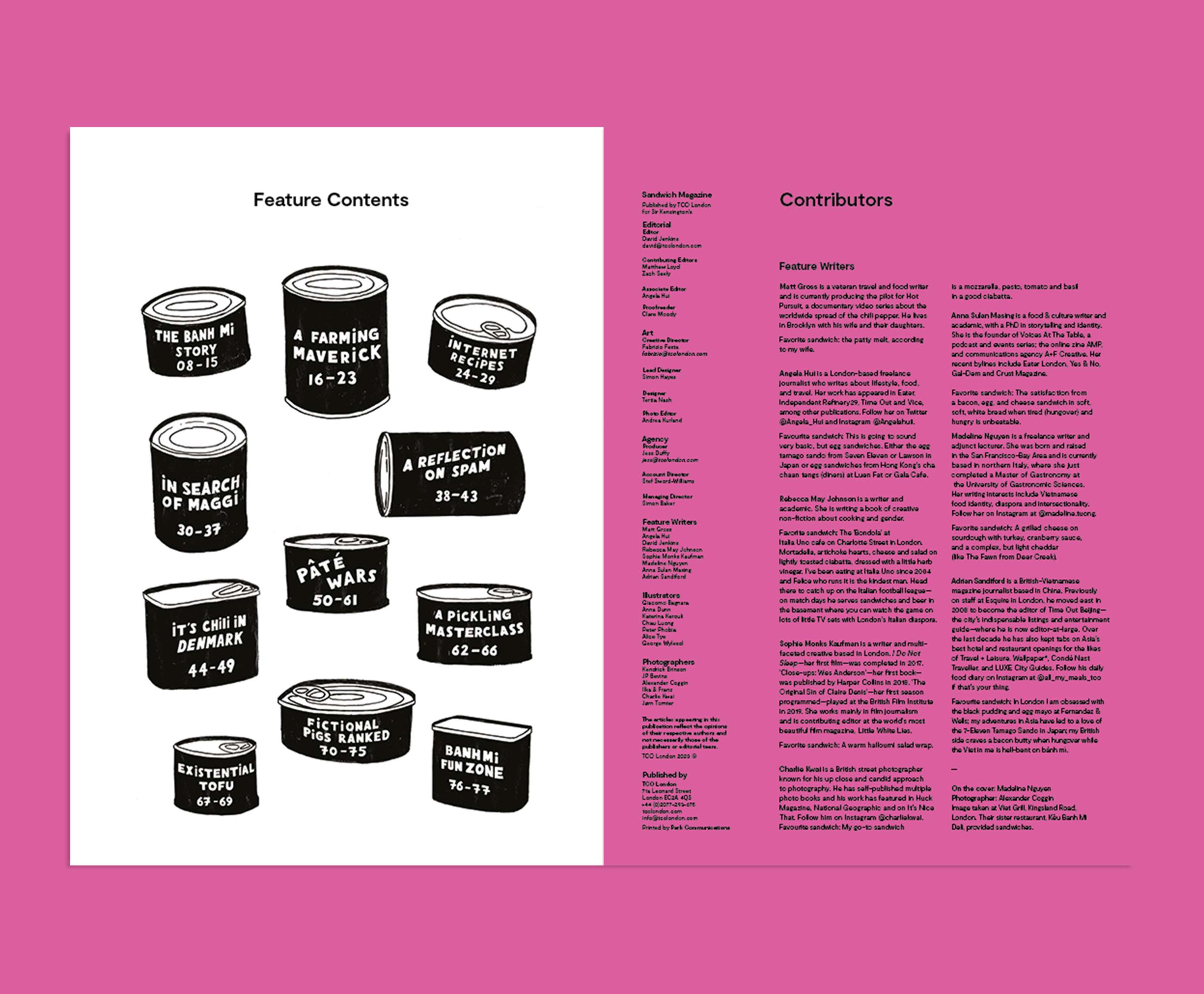 Sandwich Magazine Issue 02 by Simon Hayes