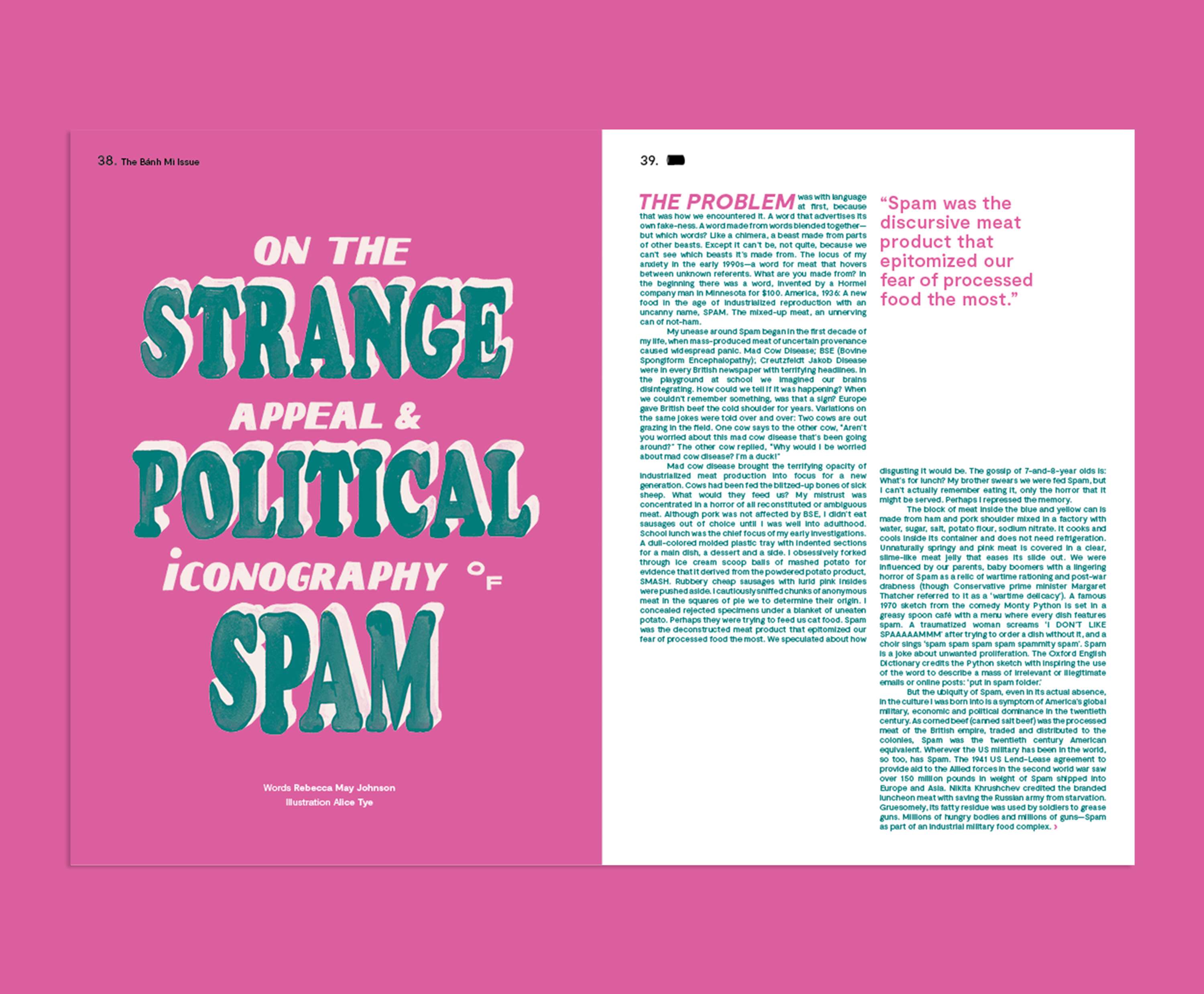 Sandwich Magazine Issue 02 by Simon Hayes