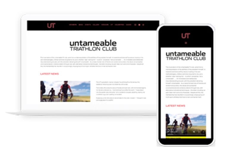 Untameable Triathlon Club by Simon Peat