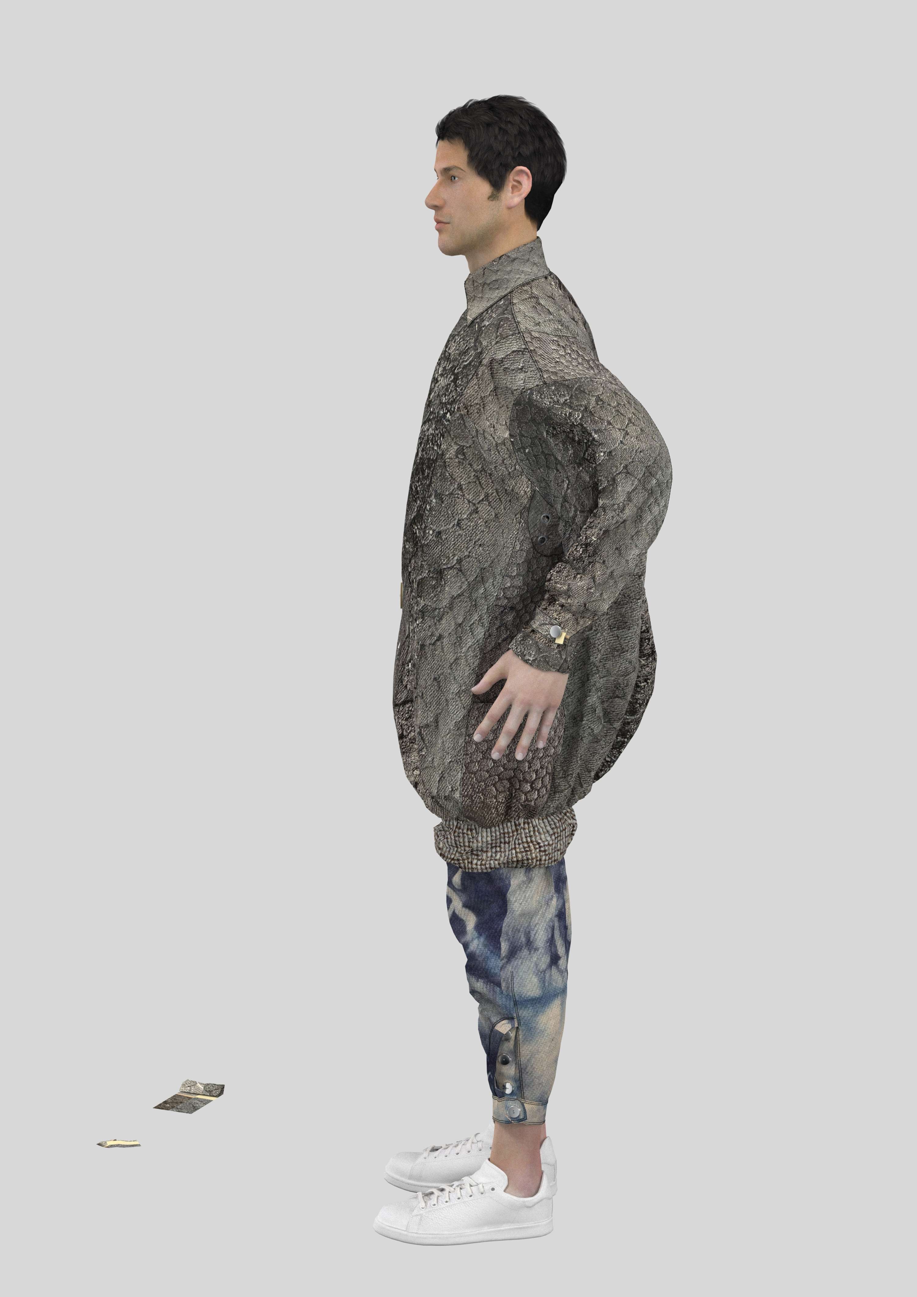 My FMP collection made in Clo 3D by Stephanie Ransom
