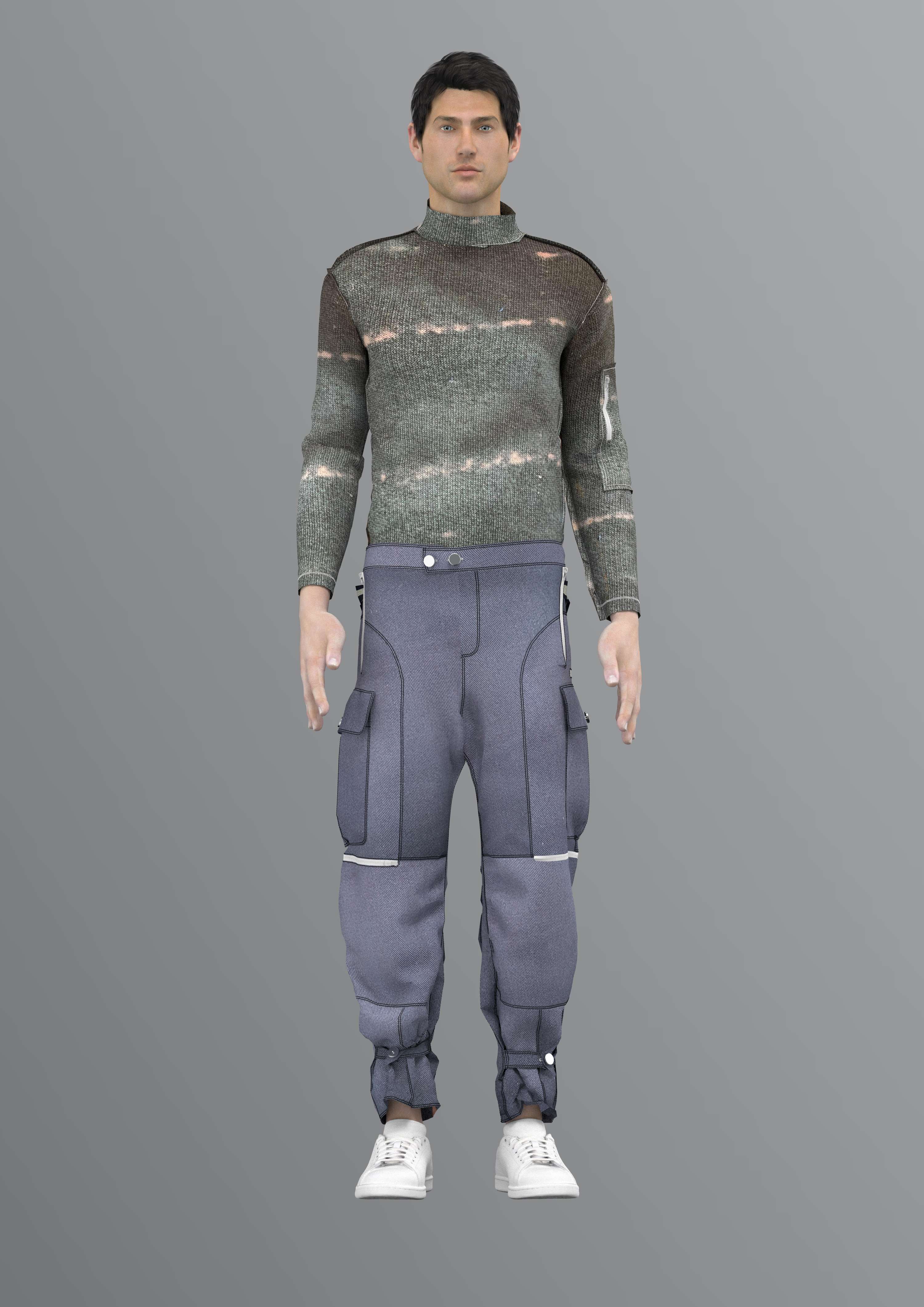 My FMP collection made in Clo 3D by Stephanie Ransom
