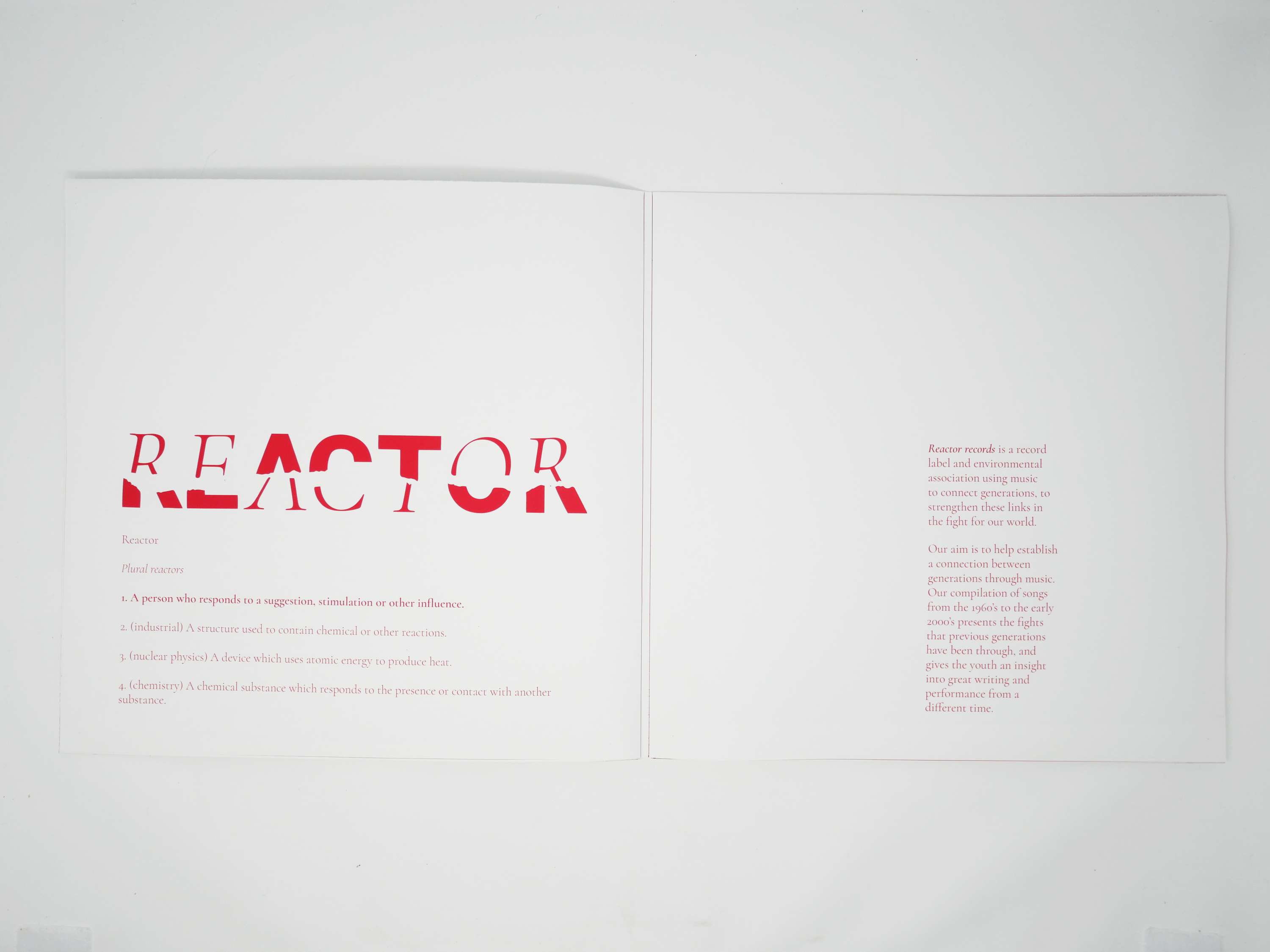 Reactor by Rory Stewart
