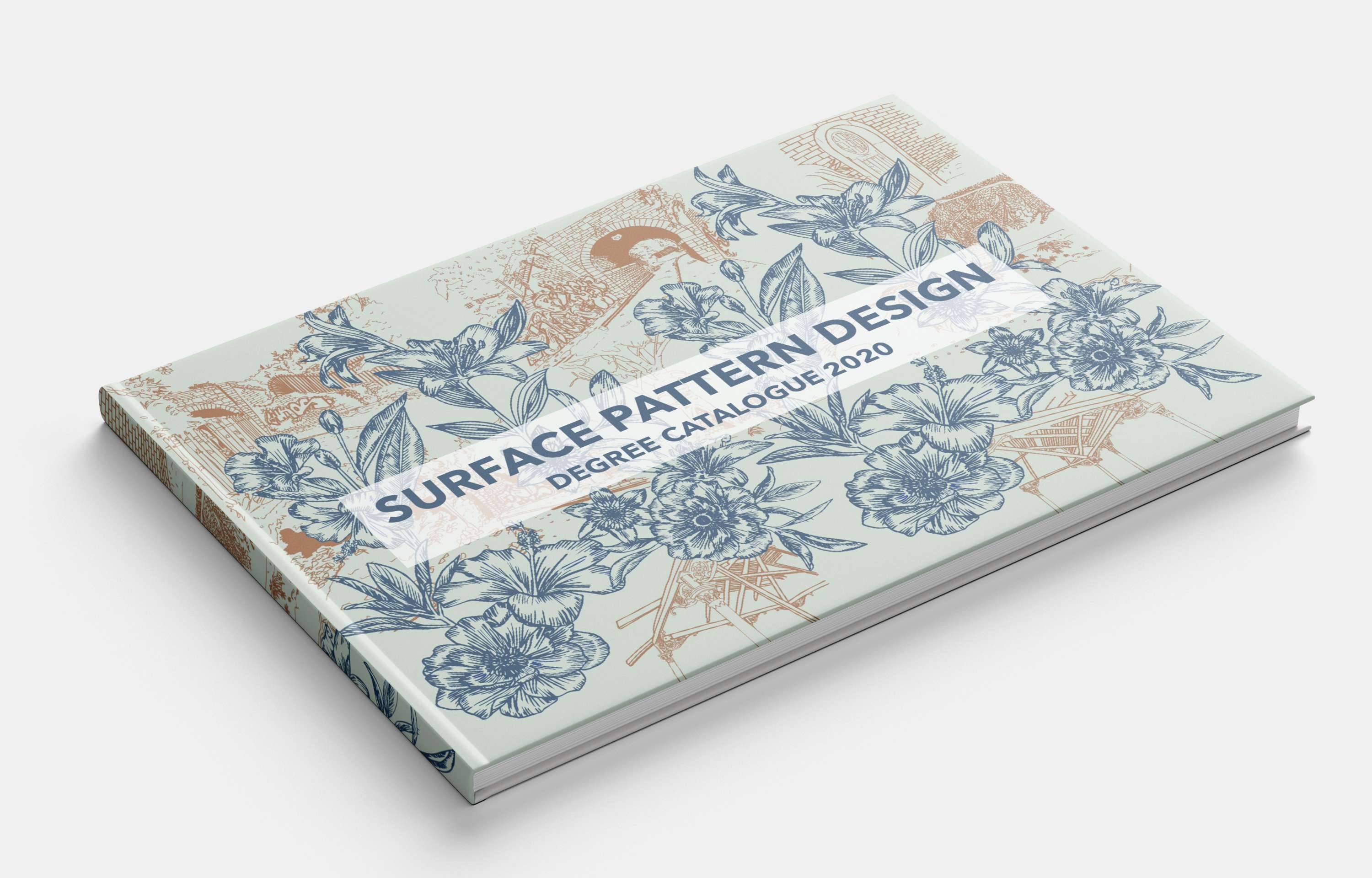 UWTSD Surface Pattern Design Degree Catalogue by George Perkins
