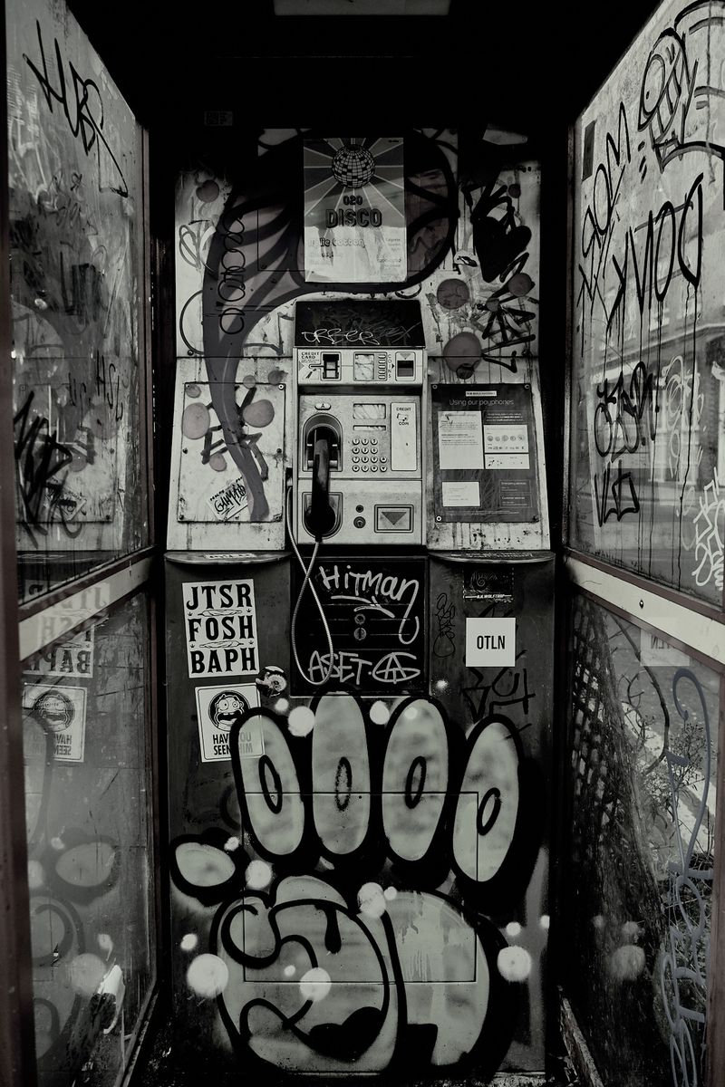 Just Another London Phone Box by Kevin Lake