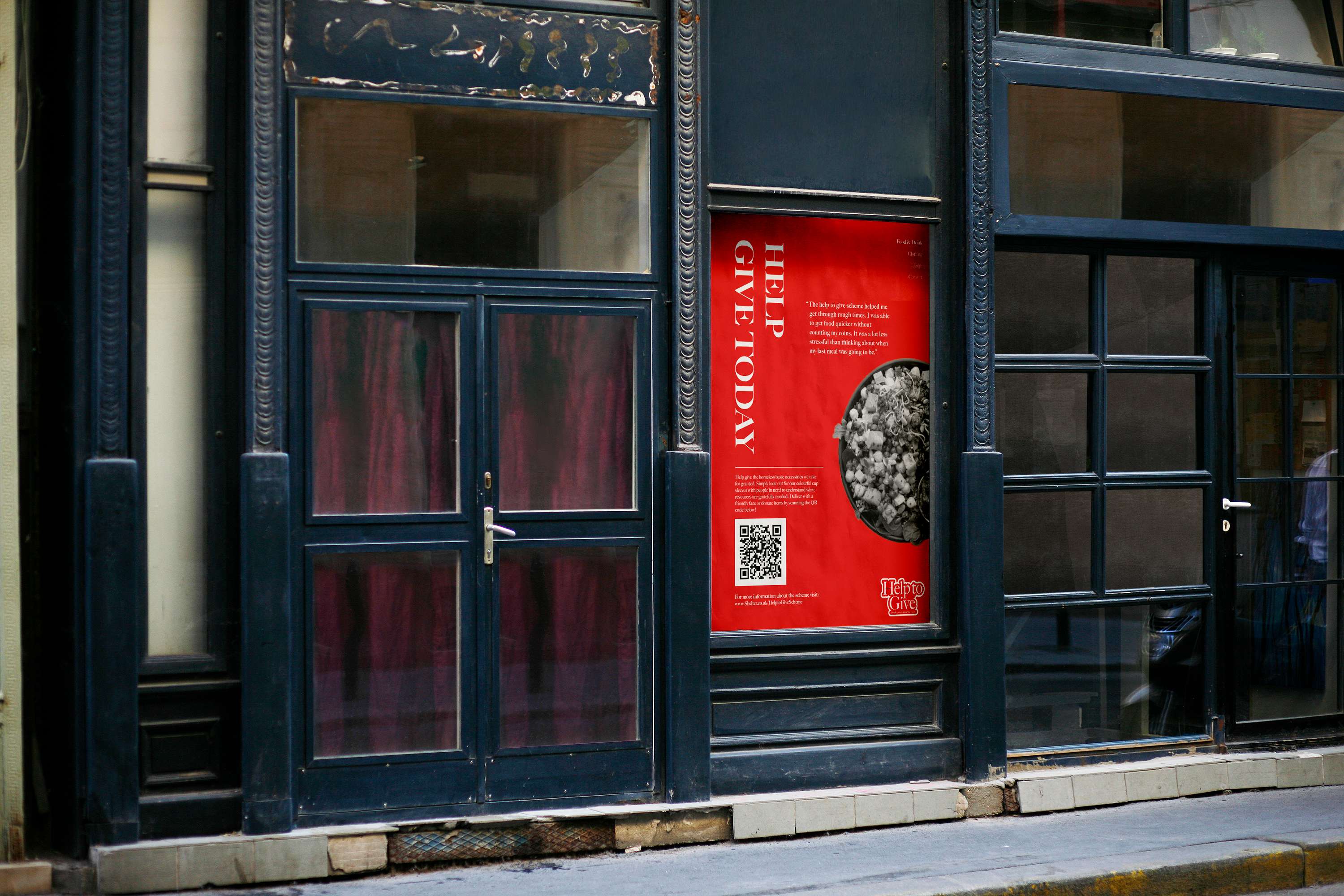 Shelter's Help To Give Scheme by Eleanor Fitton