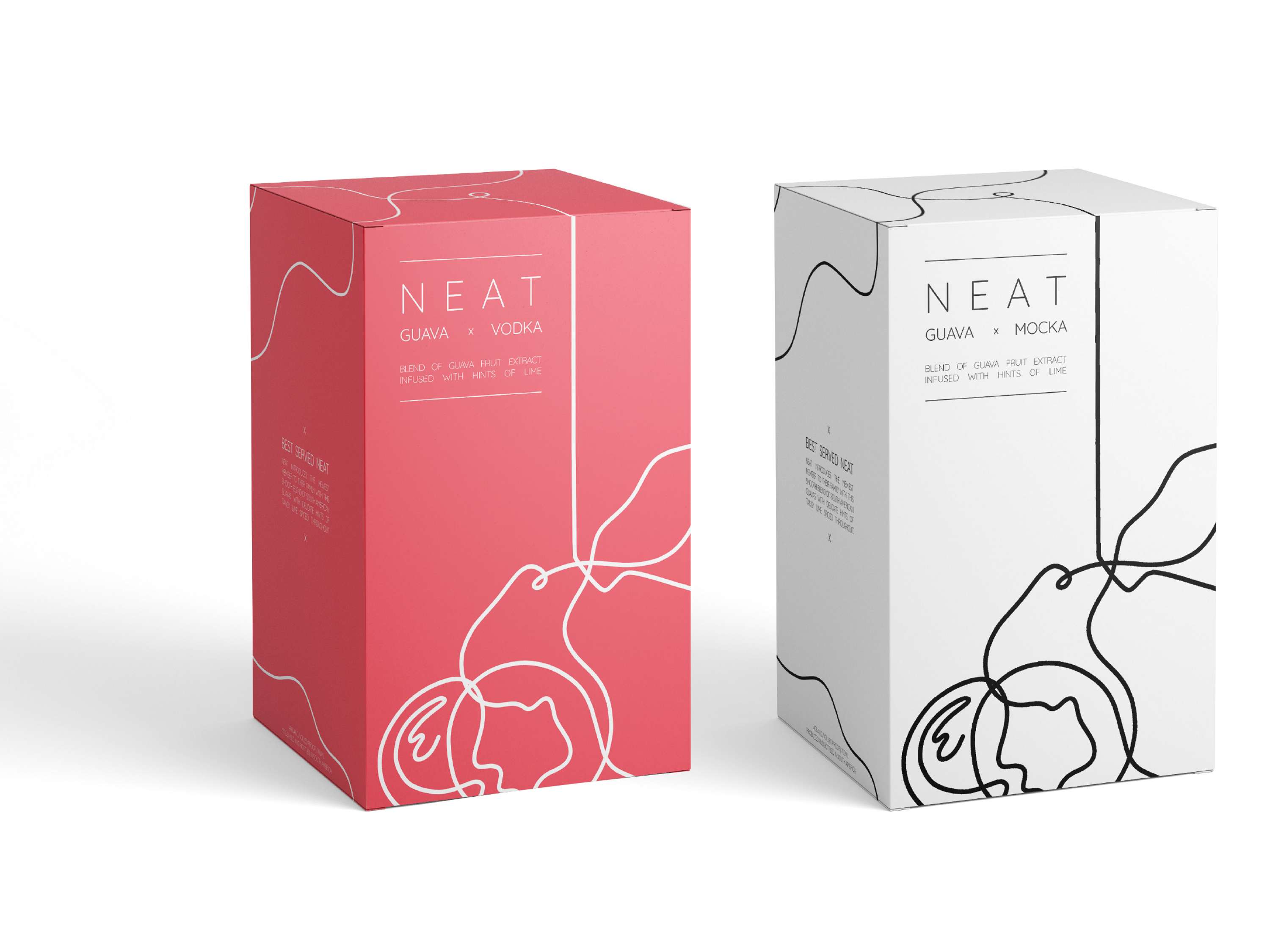 NEAT / Guava Vodka by Maddie Hellyer