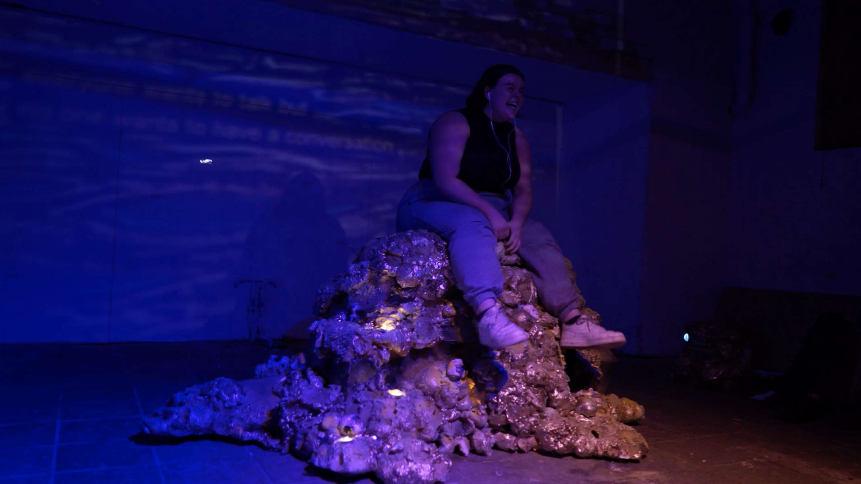 Overheard Conversations, 2018 by Kiara Ama Jade Callender