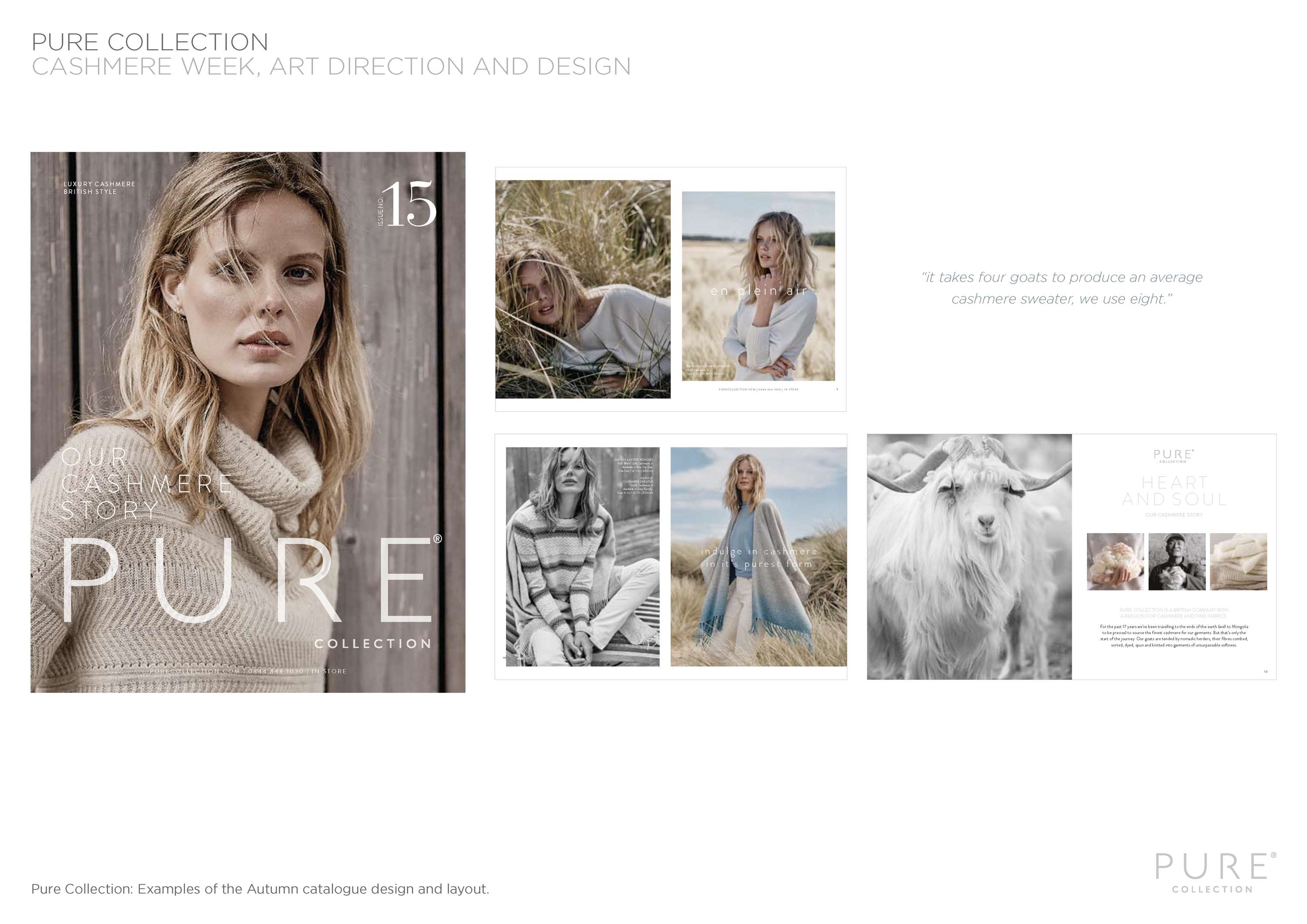 CASE STUDY: PURE COLLECTION by Kim J Palmer