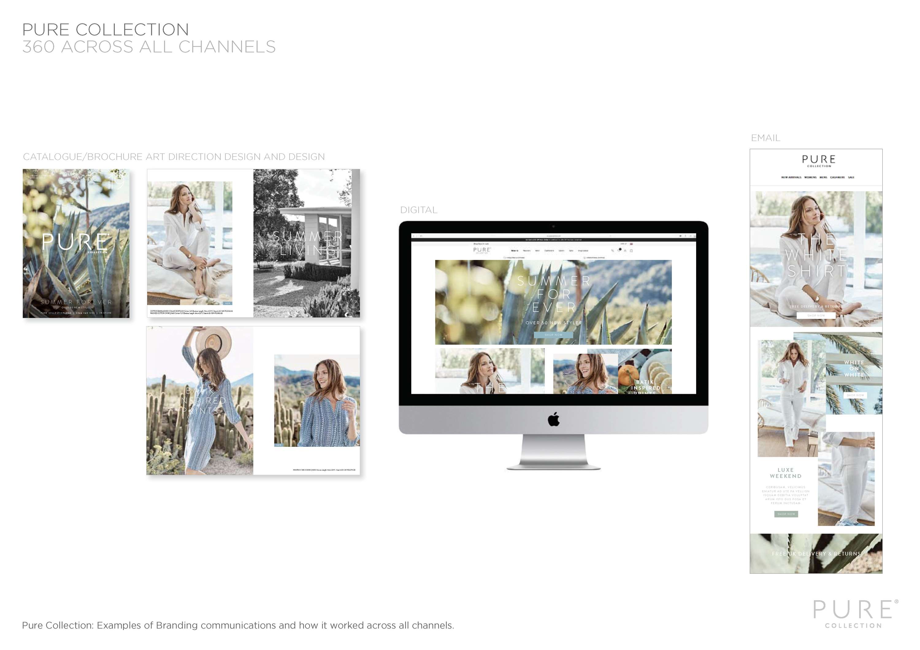 CASE STUDY: PURE COLLECTION by Kim J Palmer