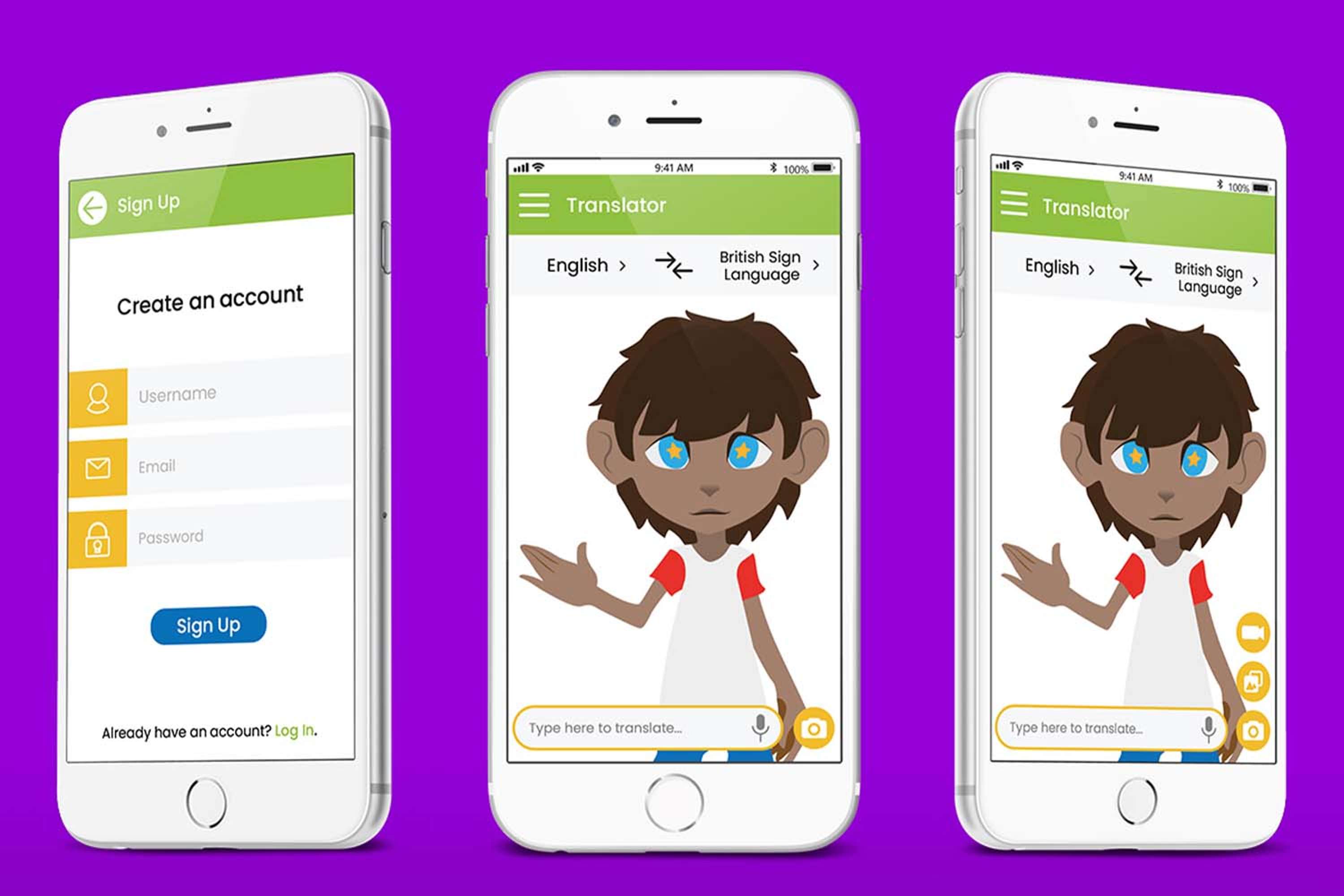 Sign Translator by Sandra Glowniak