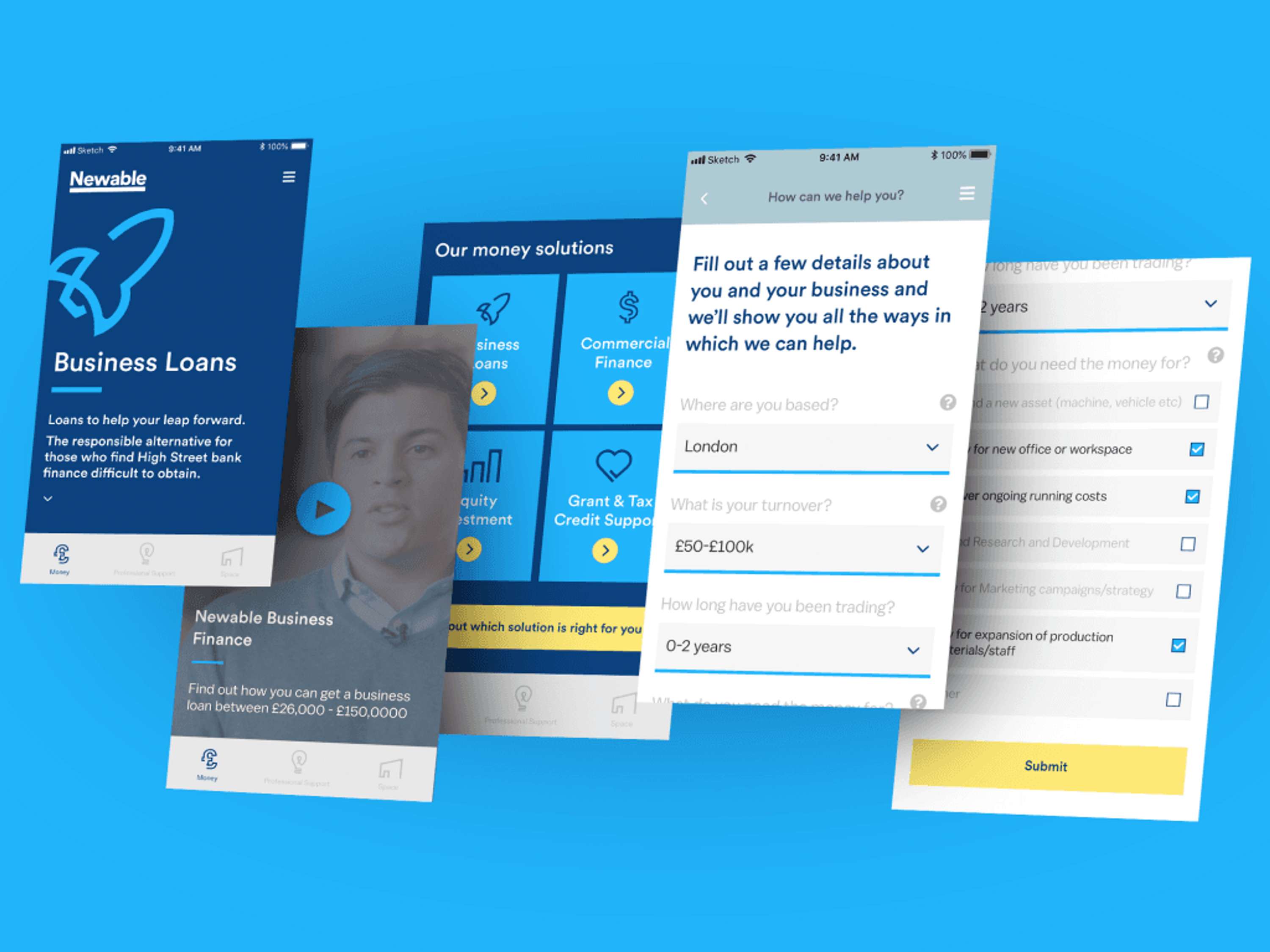 Newable website 3.0 by Bravand Ltd