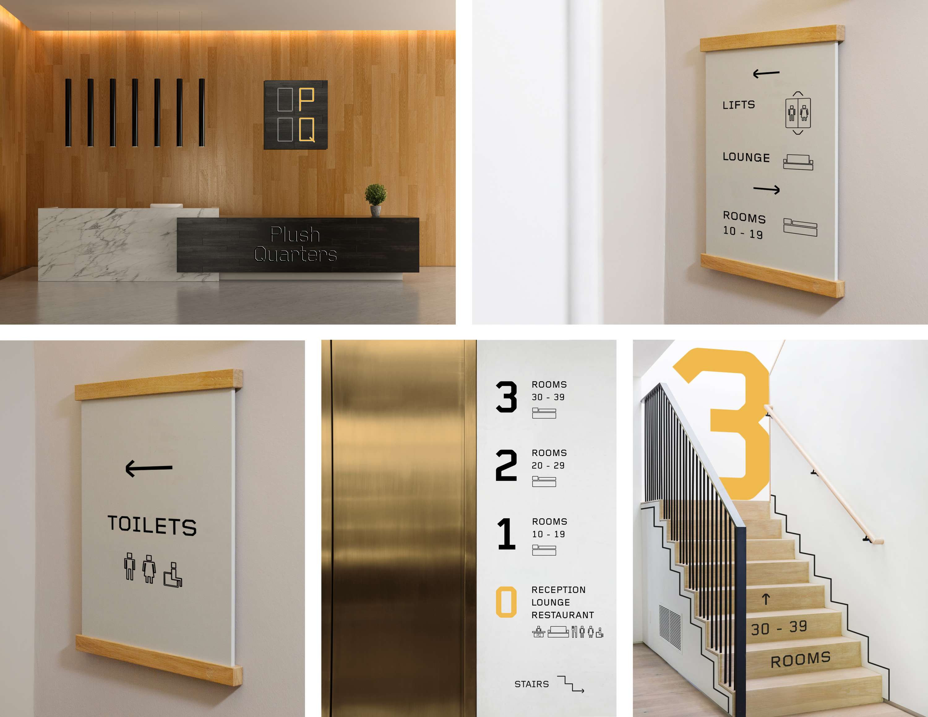 Plush Quarters Branding by Stephanie Dowd