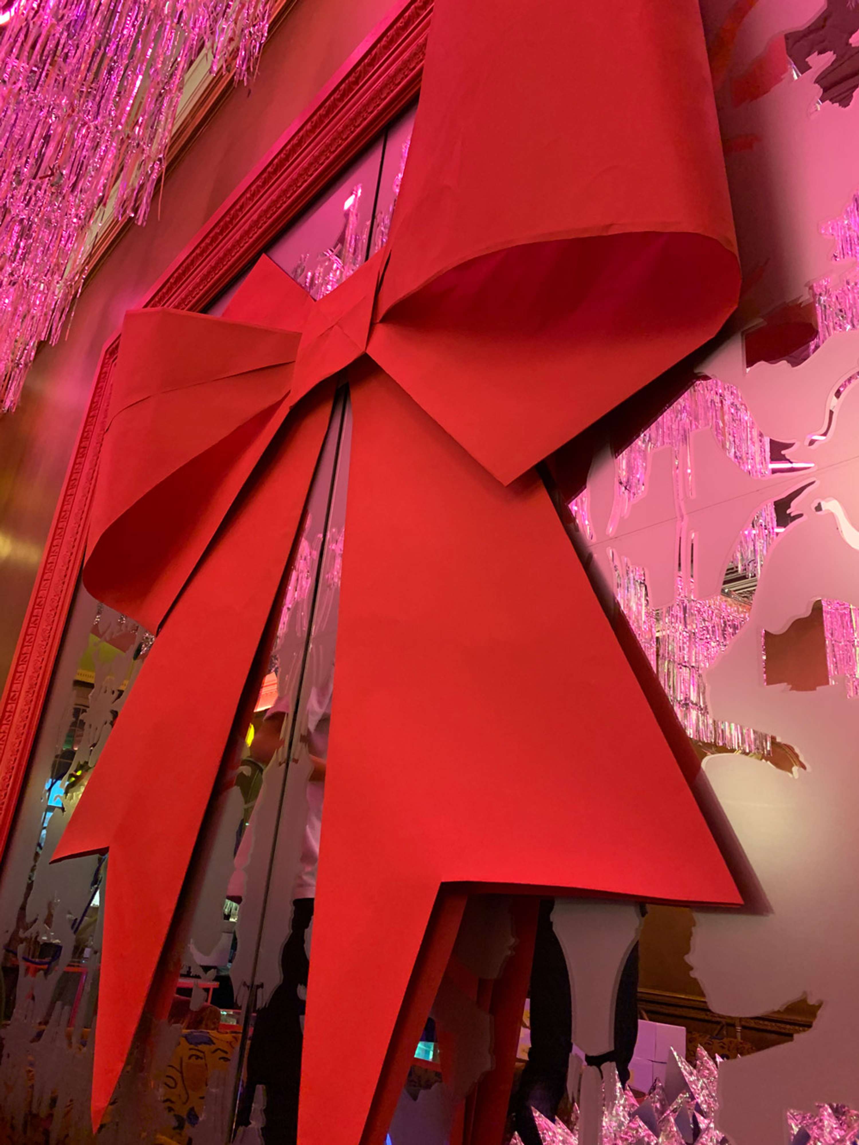 Exploding Christmas Kaleidoscope at Sketch London by Karen Hsu