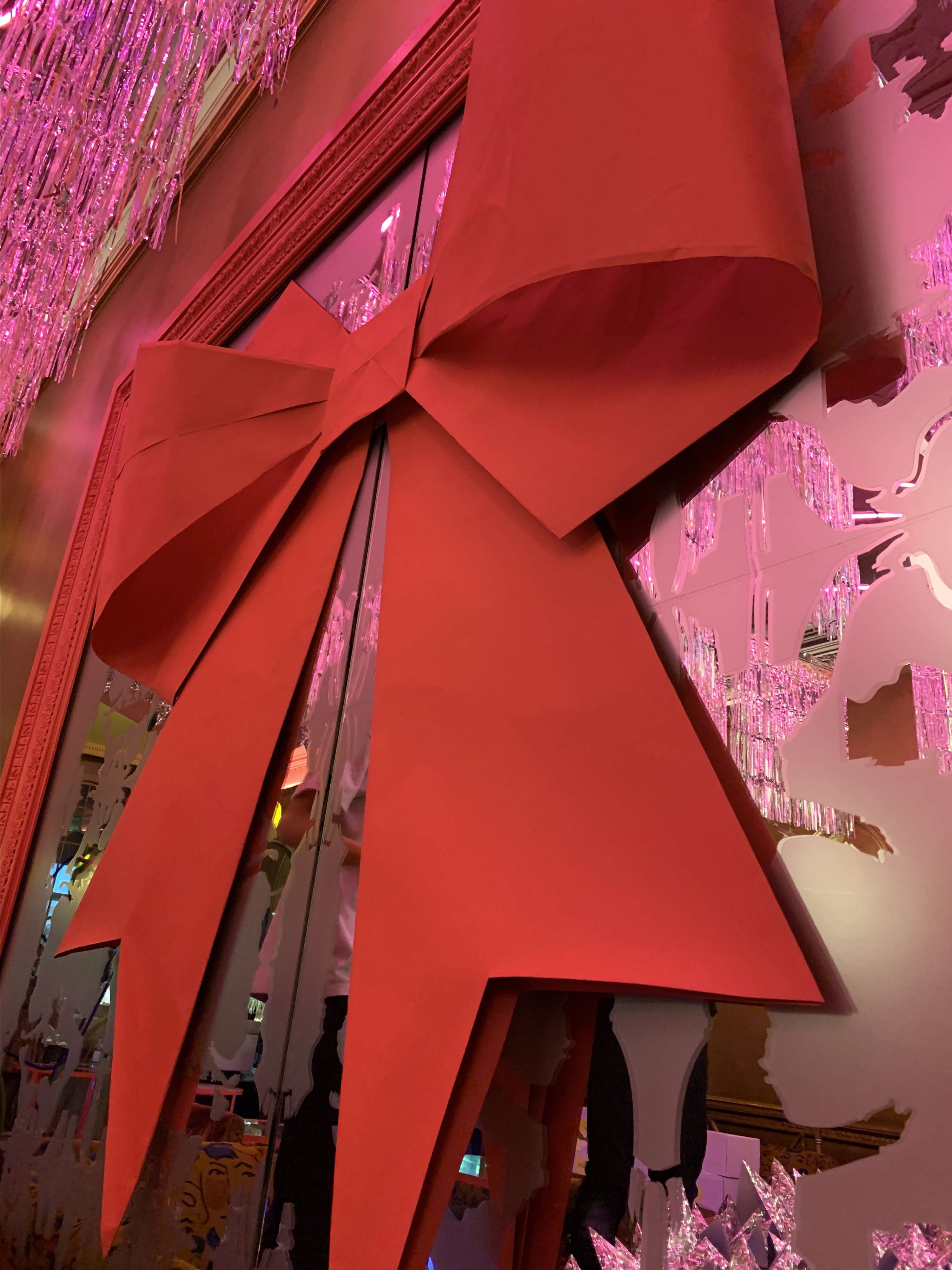 Exploding Christmas Kaleidoscope at Sketch London by Karen Hsu