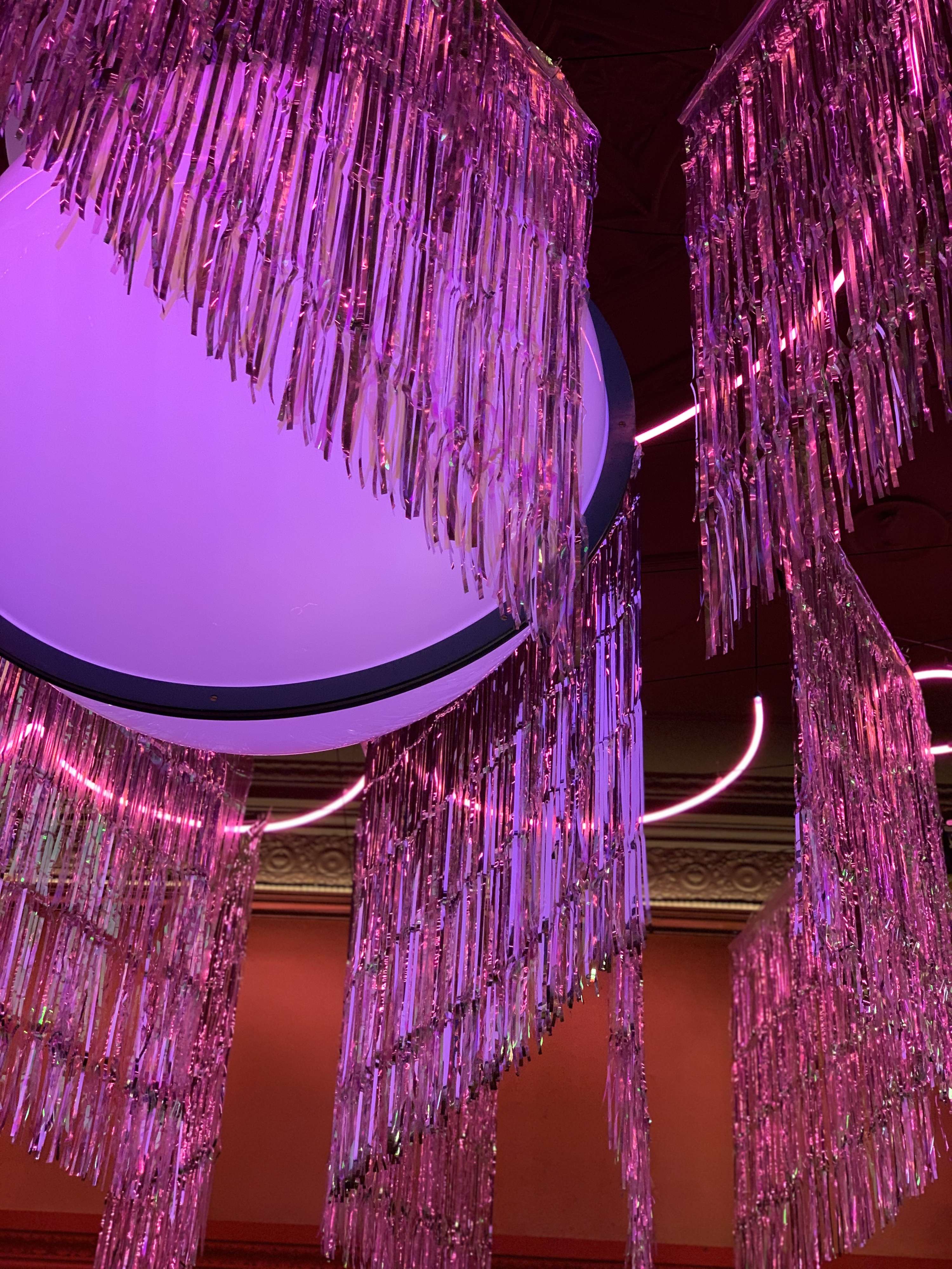 Exploding Christmas Kaleidoscope at Sketch London by Karen Hsu
