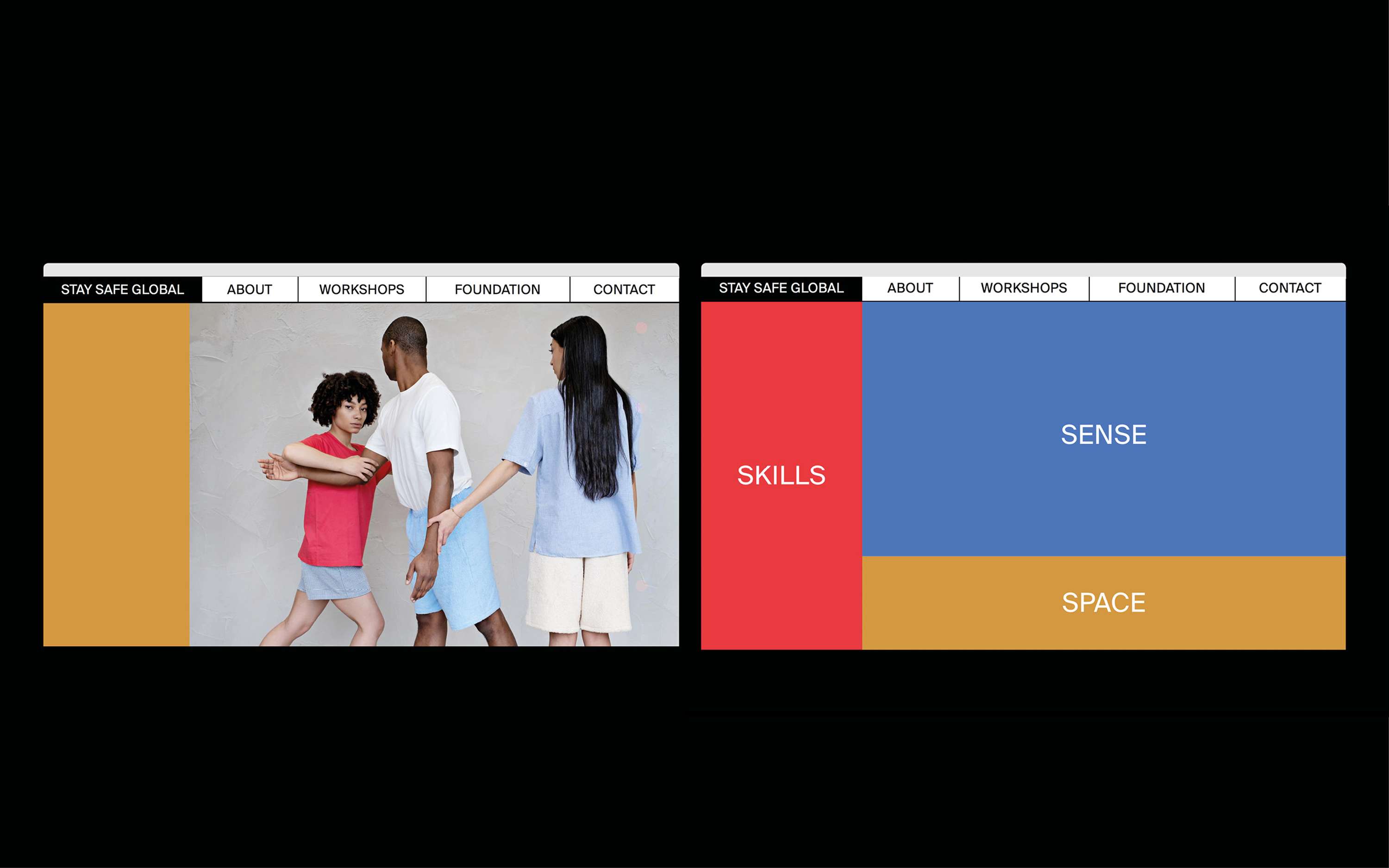 SSG Branding,  Art Direction and Website Design by Millie Tyler