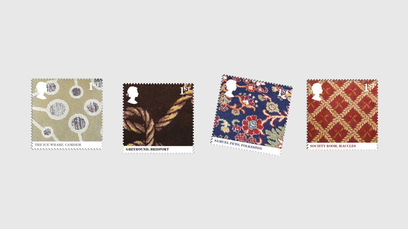 Royal Mail Stamps by Bella Loughlin