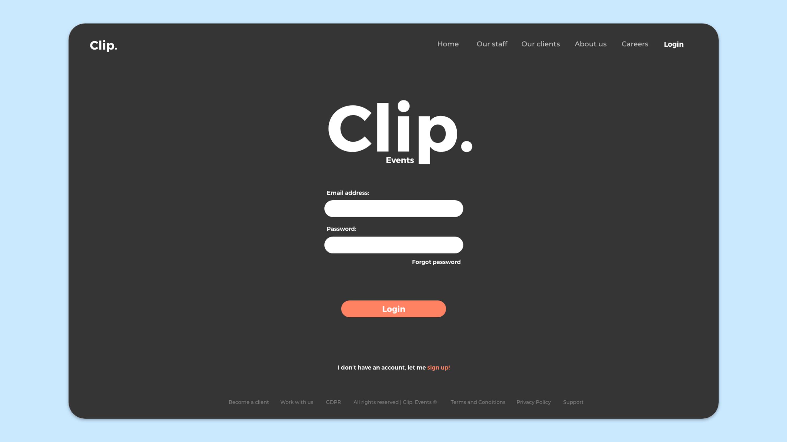 Clip Events by Caroline Handyside
