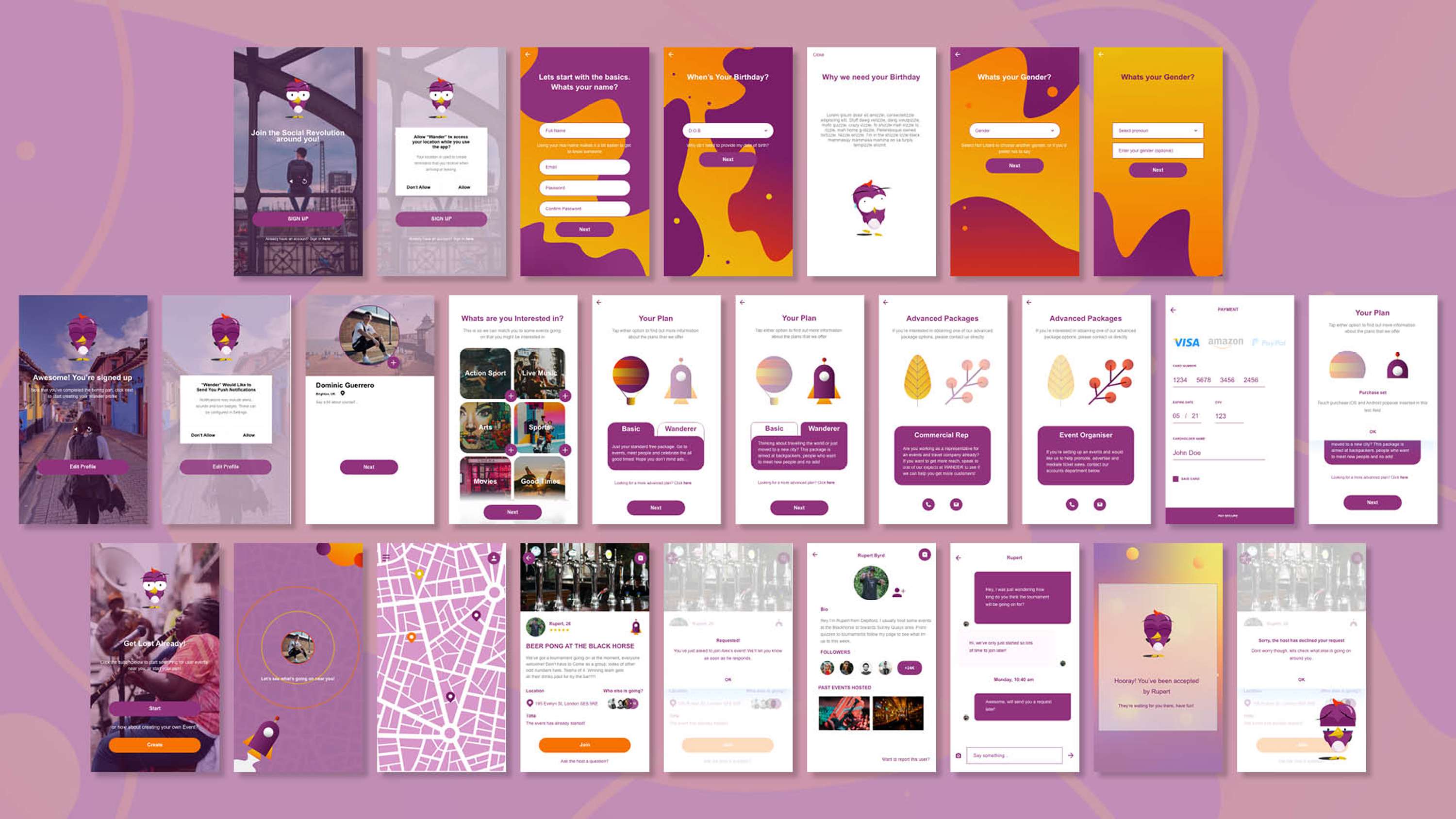 Building a Brand - WANDER - University FMP by James Iredale