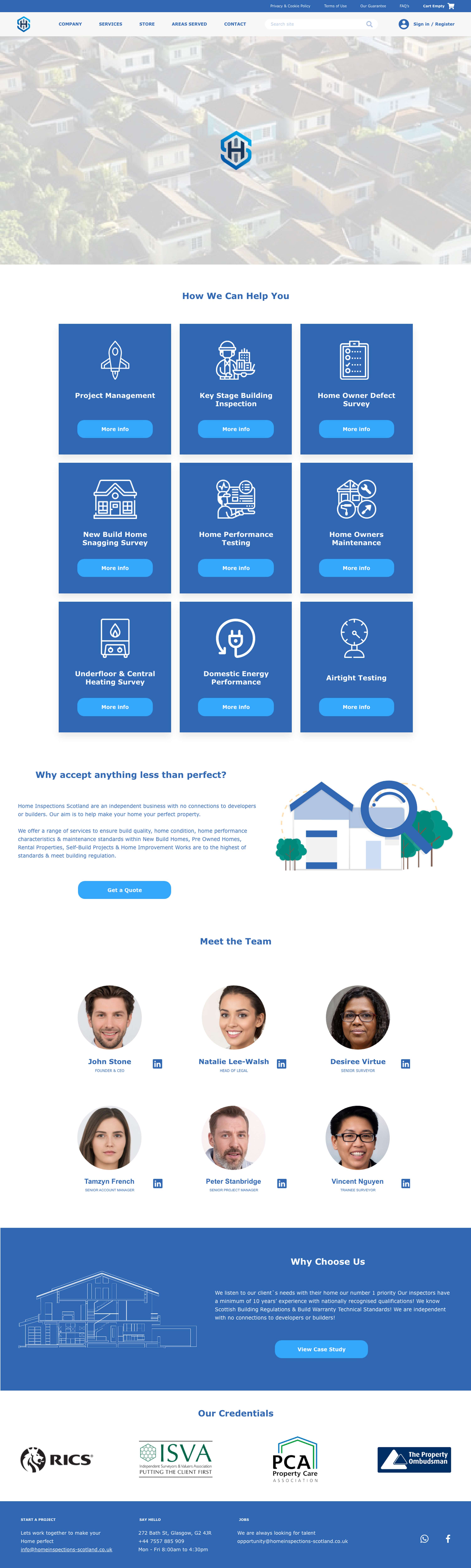 Site Redesign by James Iredale