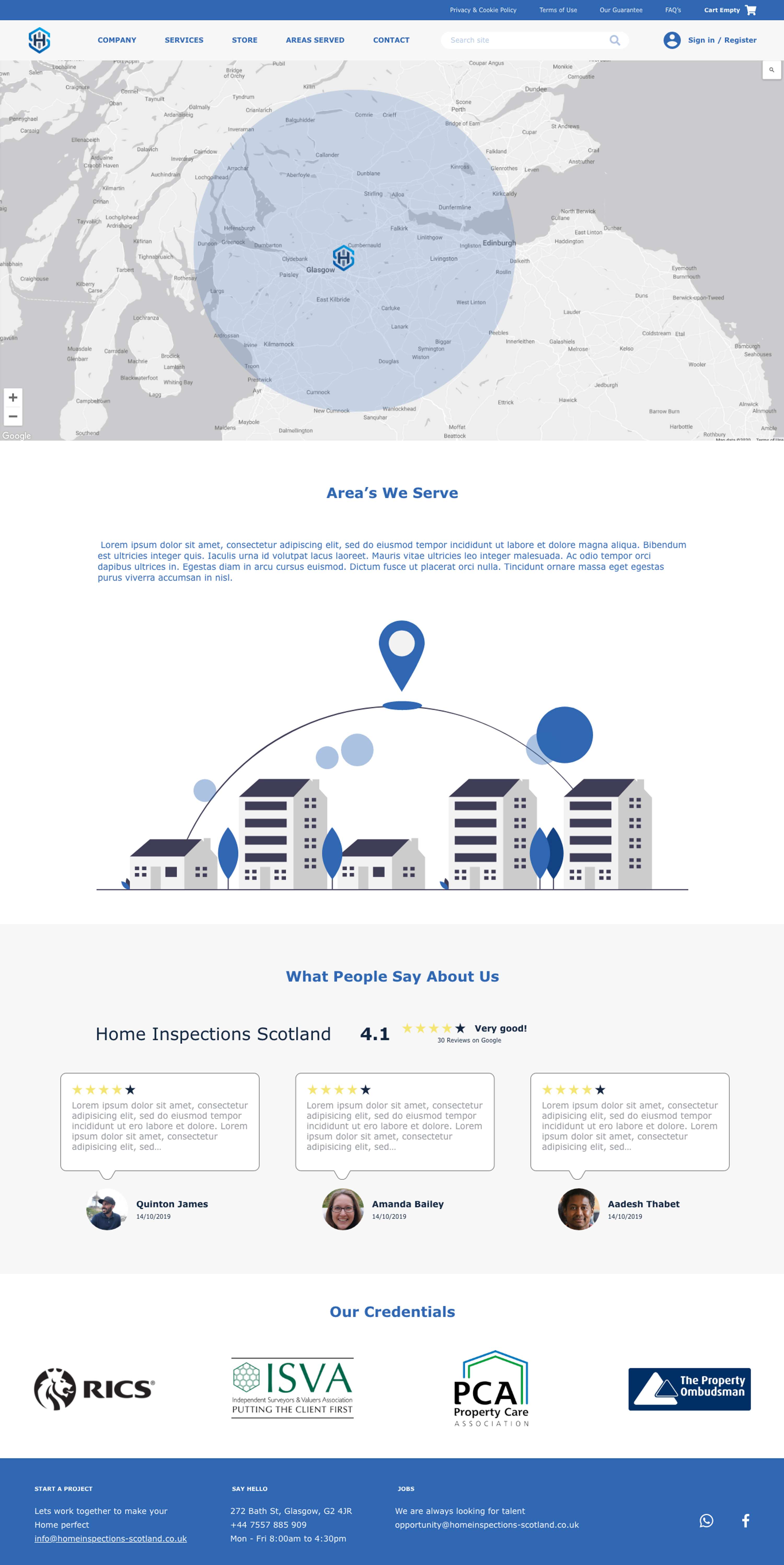 Site Redesign by James Iredale